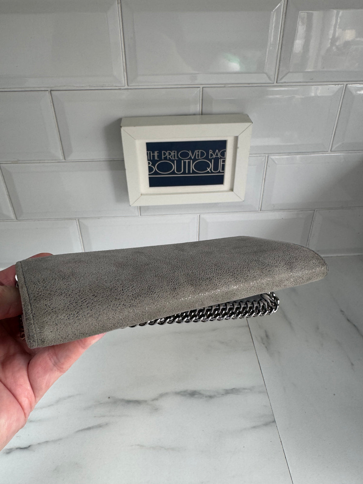 Stella McCartney Falabella Purse - Grey