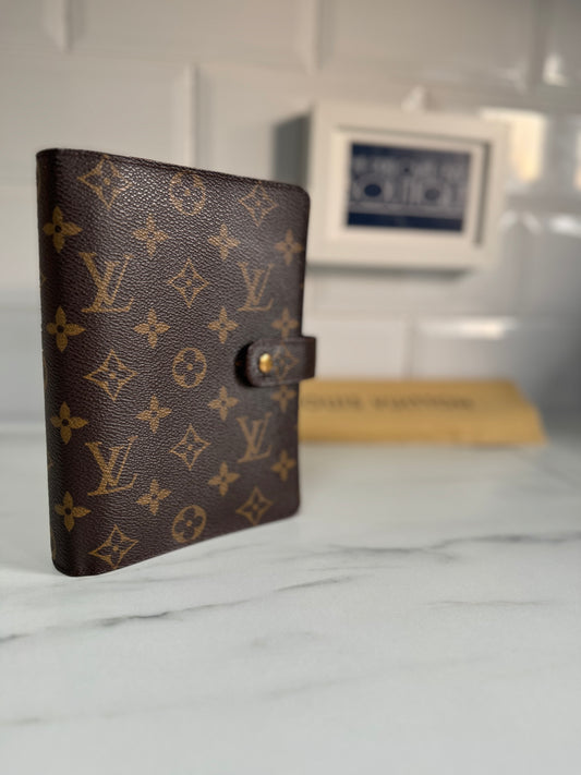 Louis Vuitton MM Ring Binder Agenda - Monogram