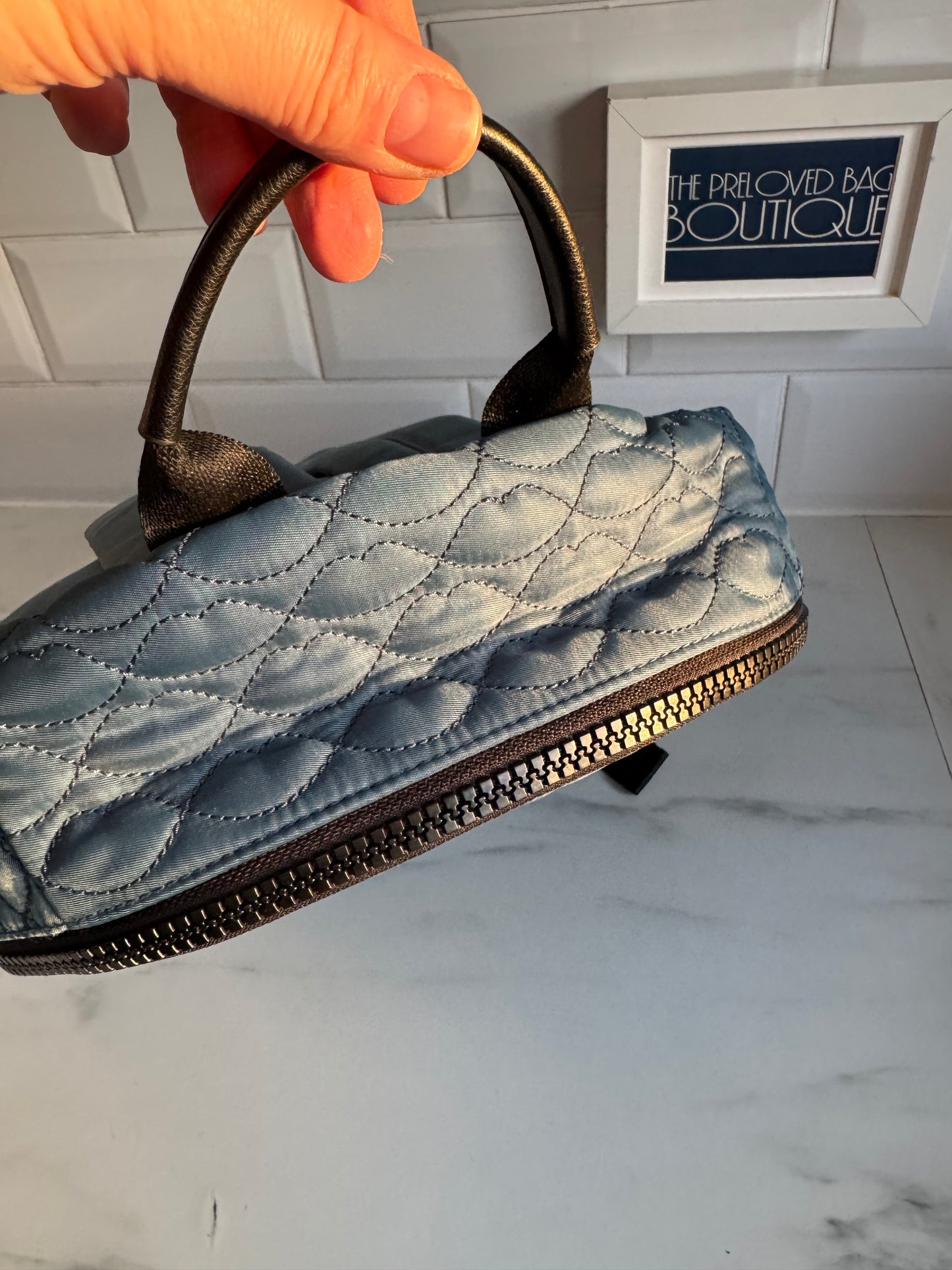 Lulu Guinness Tony Lips Backpack - Ink Blue