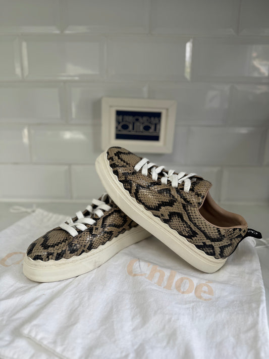 Chloé Trainers White, Grey and Black