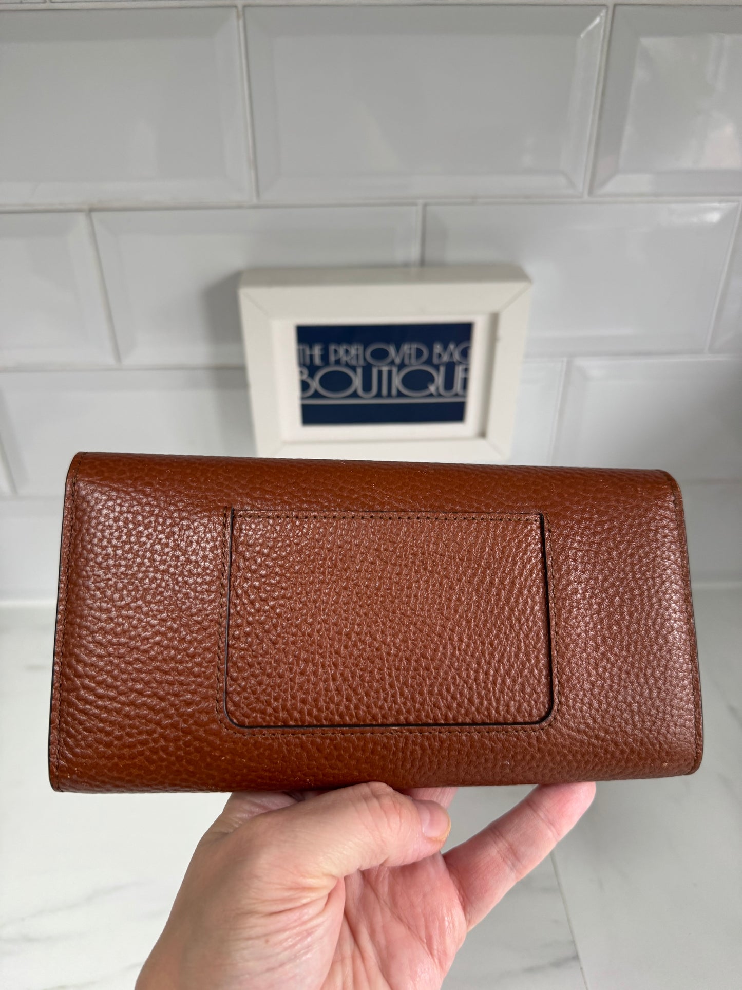 Mulberry Long Darley Wallet - Oak