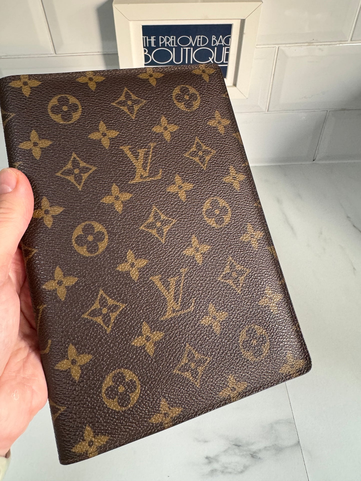 Louis Vuitton Notebook Cover - Monogram