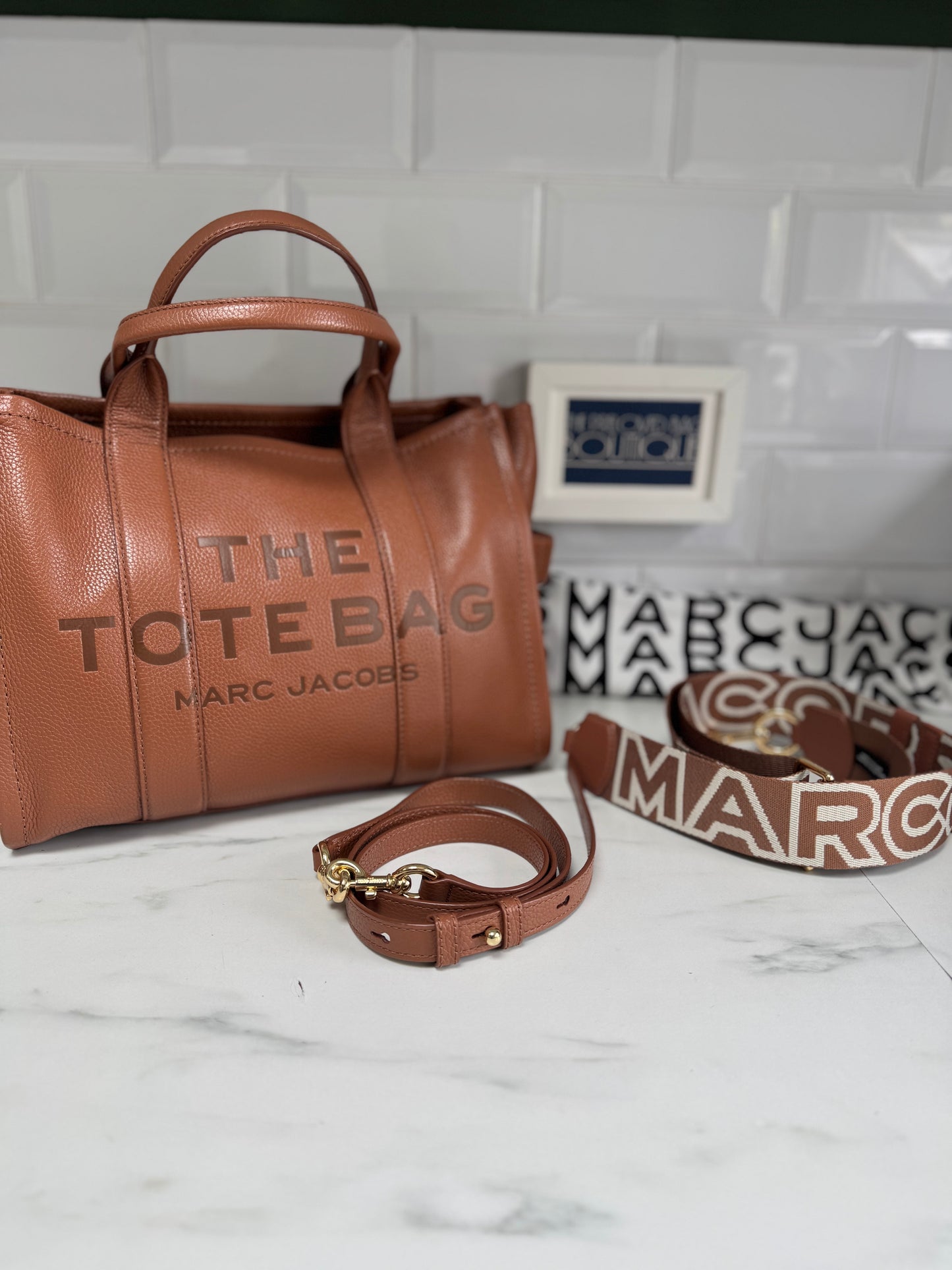 Marc Jacobs “The Tote Bag” Medium - Argan Oil