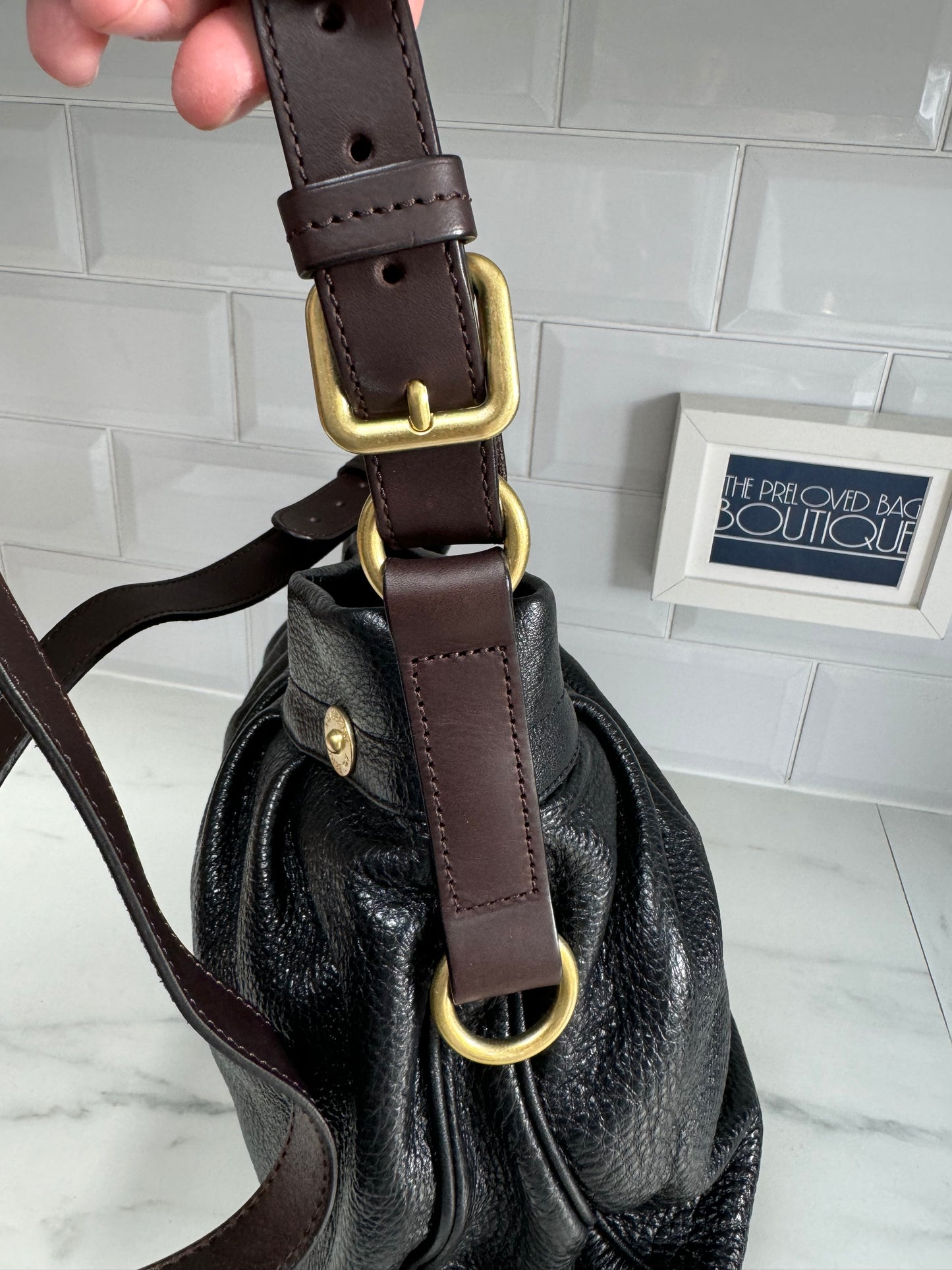 Mulberry Mitzy Messenger - Black