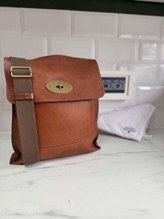 Mulberry Large Antony/Messenger -Oak