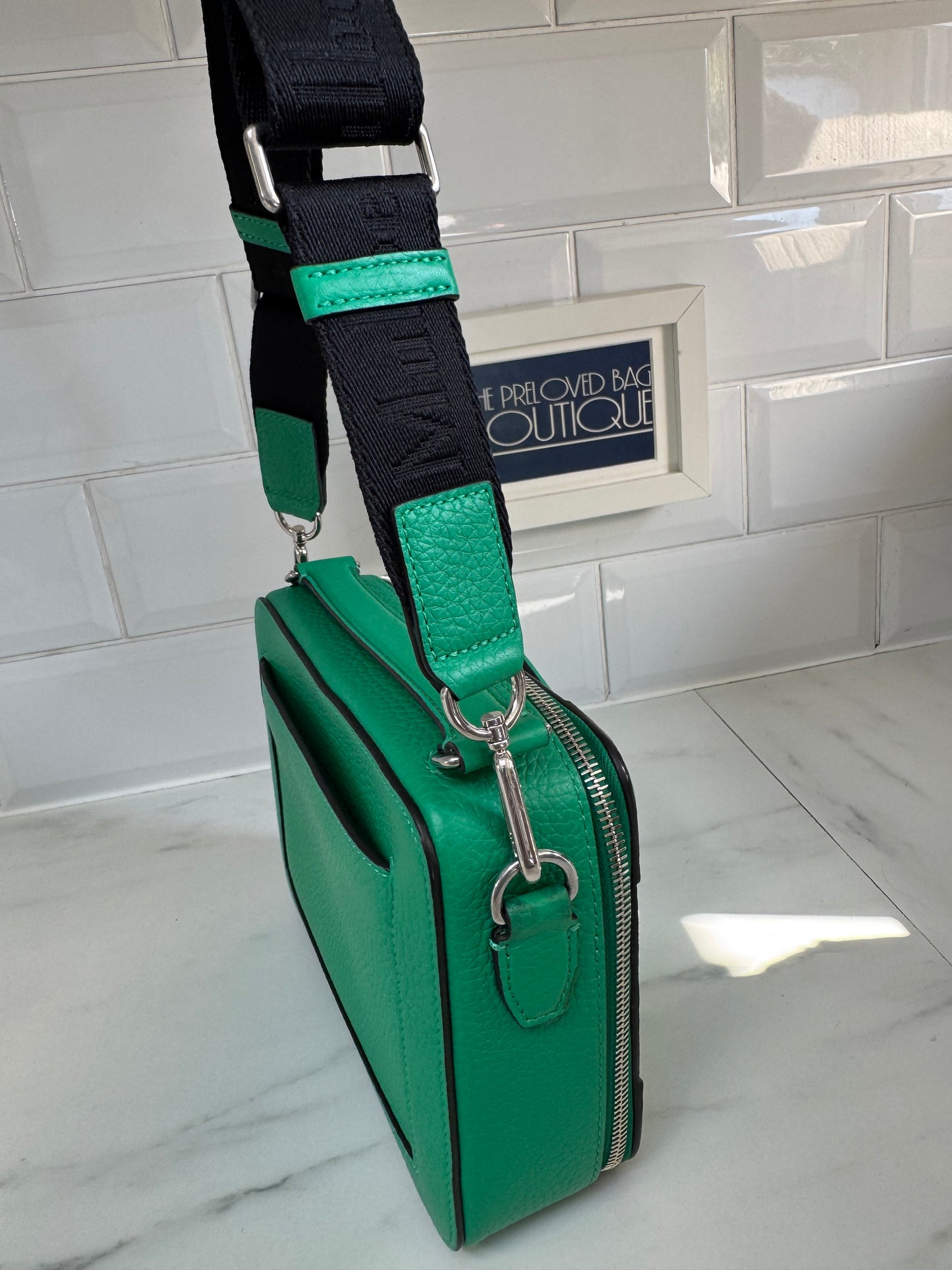 Mulberry Belgrave - Green and Black