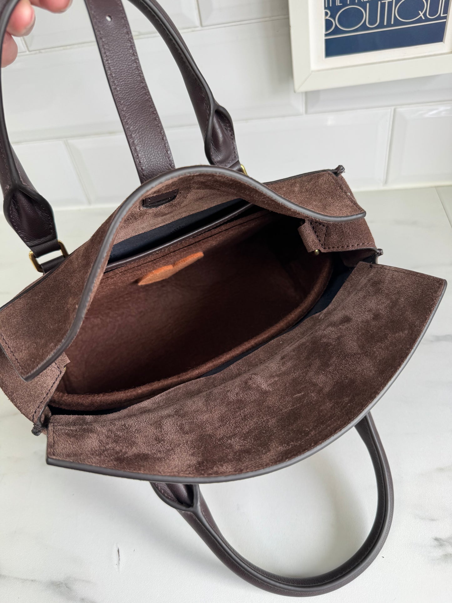 Mulberry Small Roxanne  - Chocolate