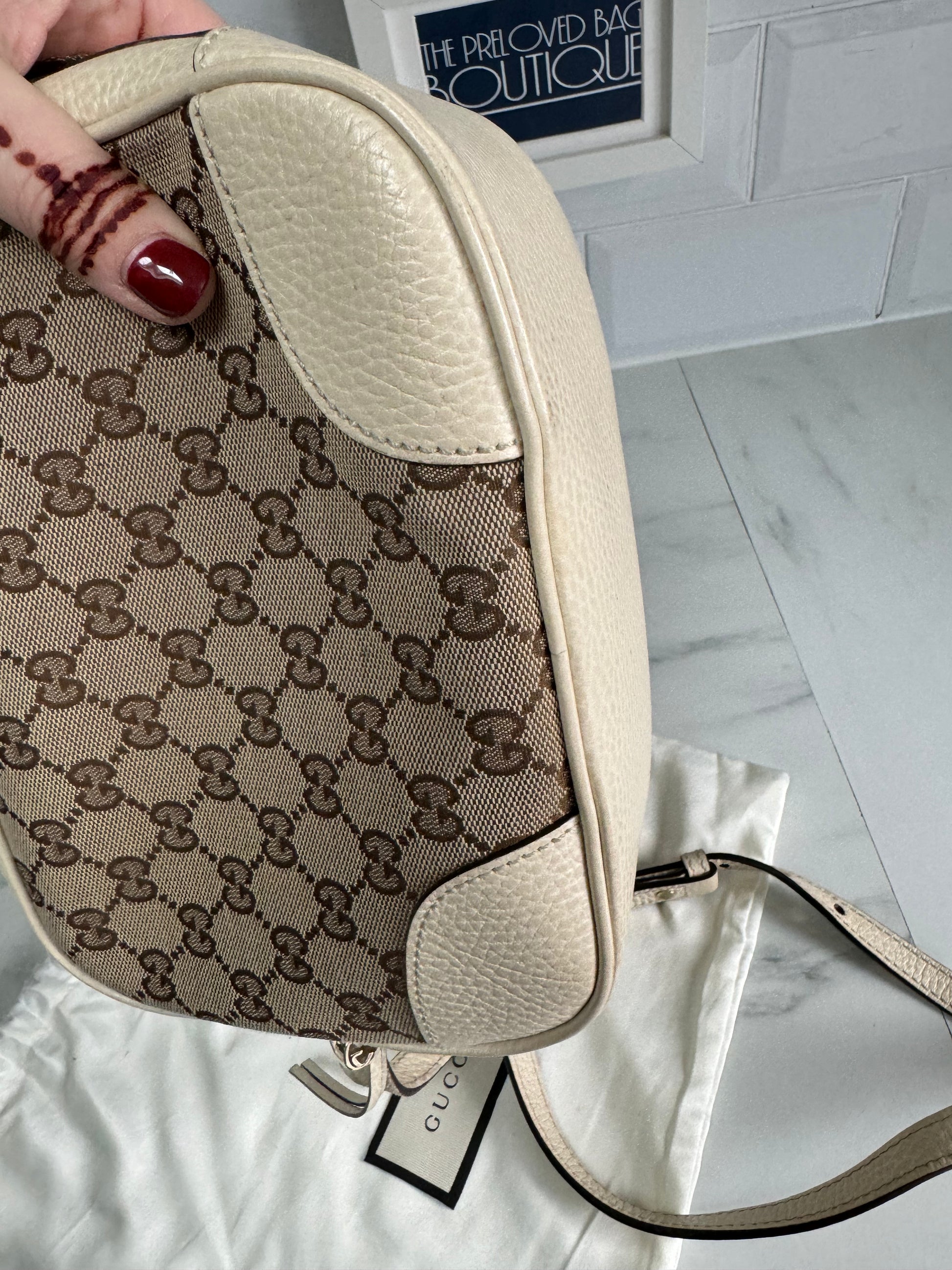 Gucci cloth 2025 crossbody bag