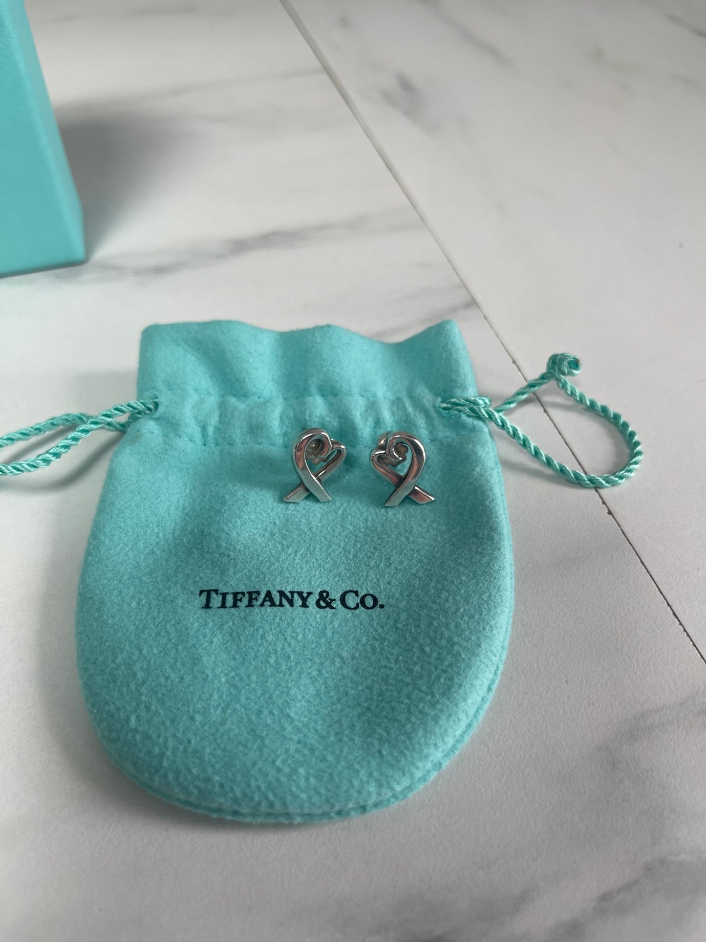 Tiffany & Co Paloma Picasso heart earrings