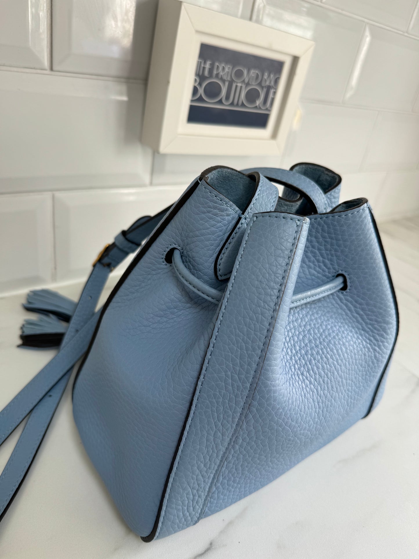 Mulberry Mini Millie - Pale Slate