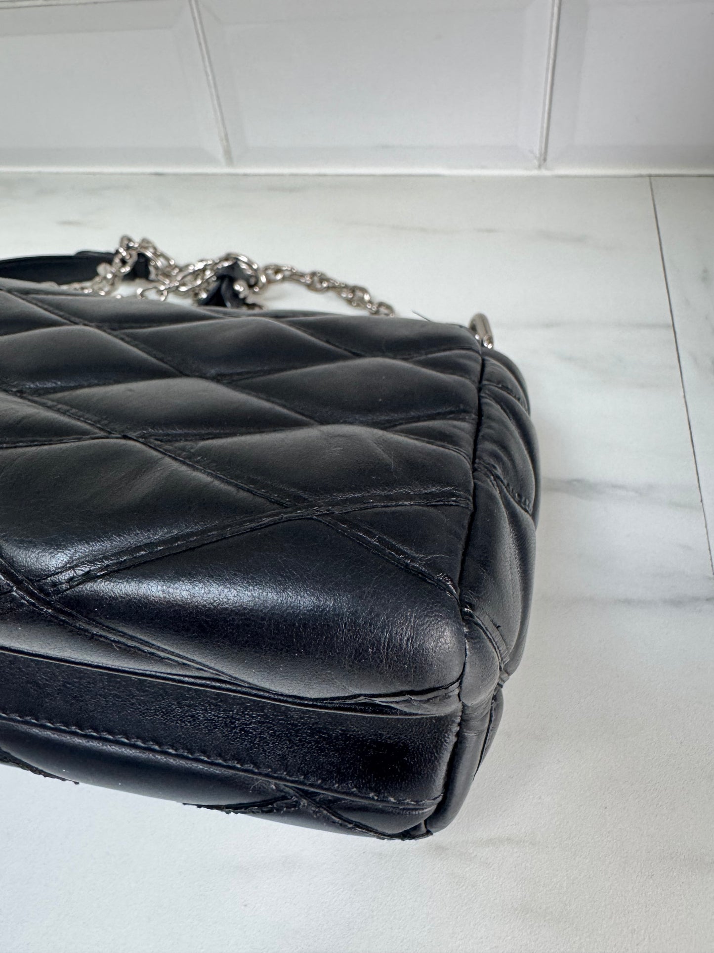Louis Vuitton Go-14 Malletage PM Quilted Leather - Black