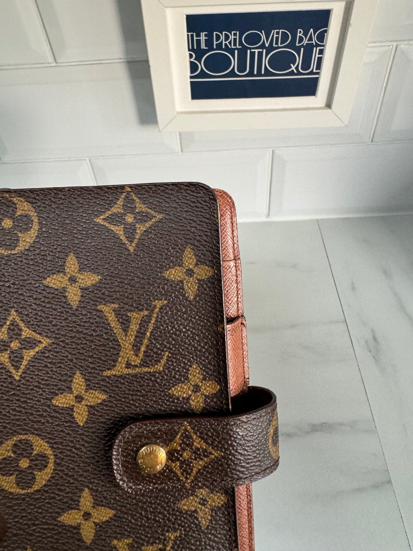 Louis Vuitton MM Ring Binder Agenda - Monogram