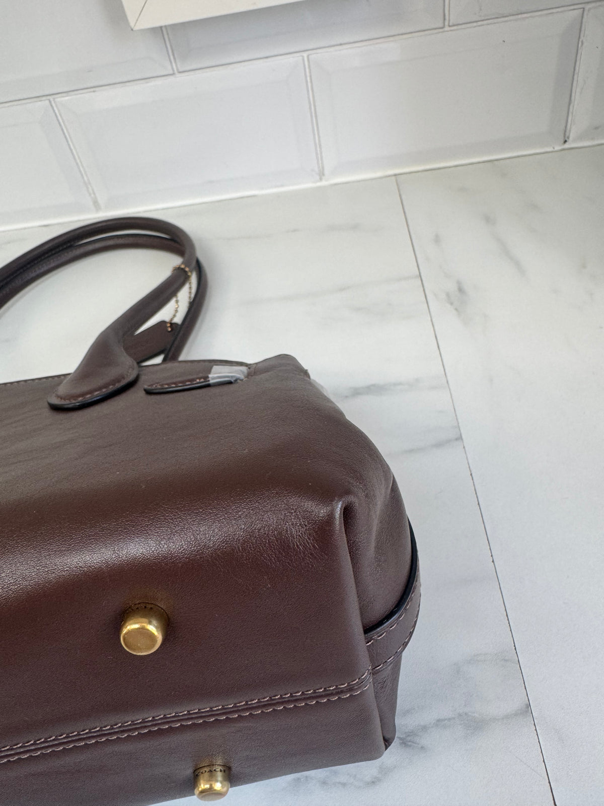 Coach Empire Carryall 34- Chocolate Brown