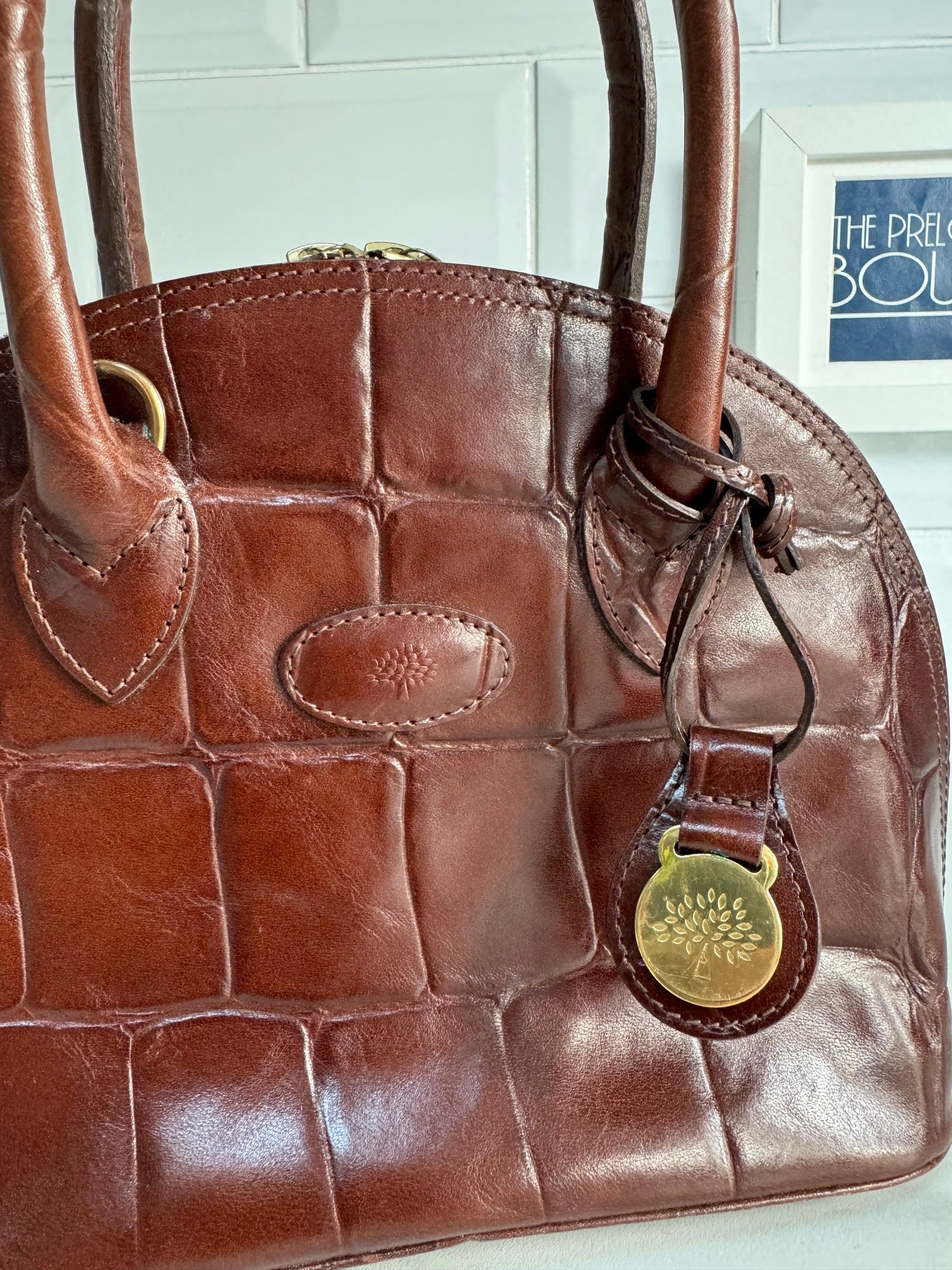 Mulberry Vintage Edbury - Chocolate Brown