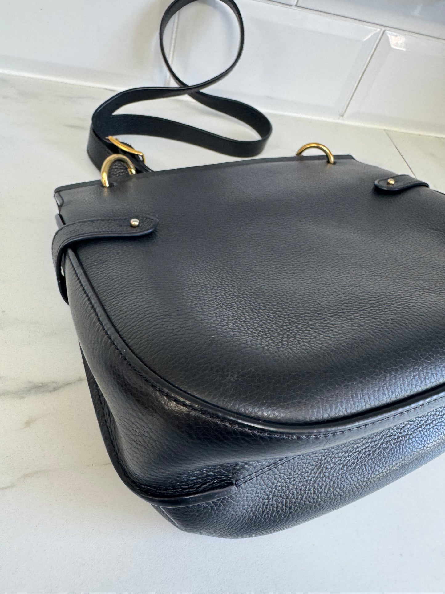 Mulberry Large Amberley - Black