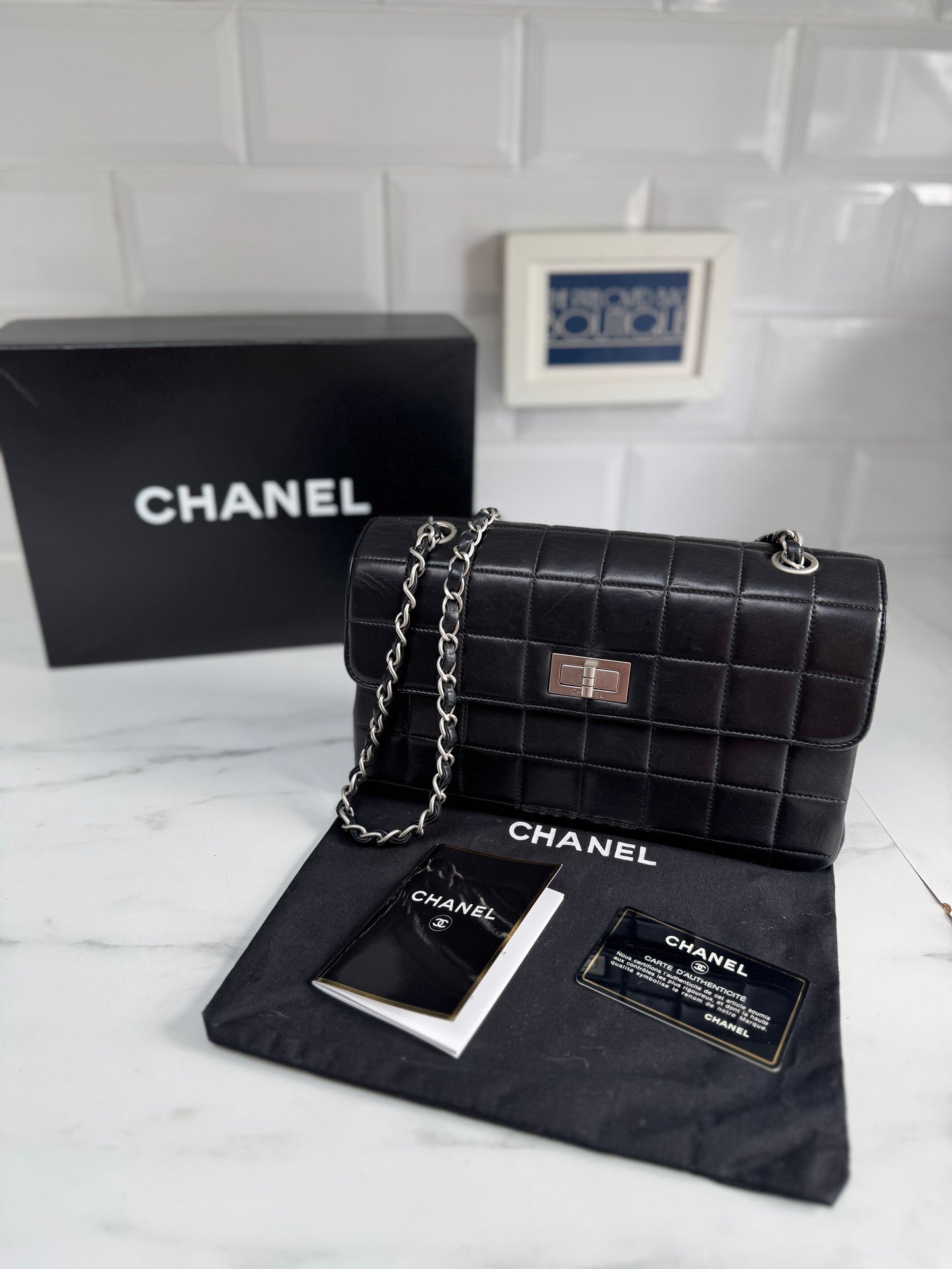 Chanel Chocolate Bar Reissue - Black