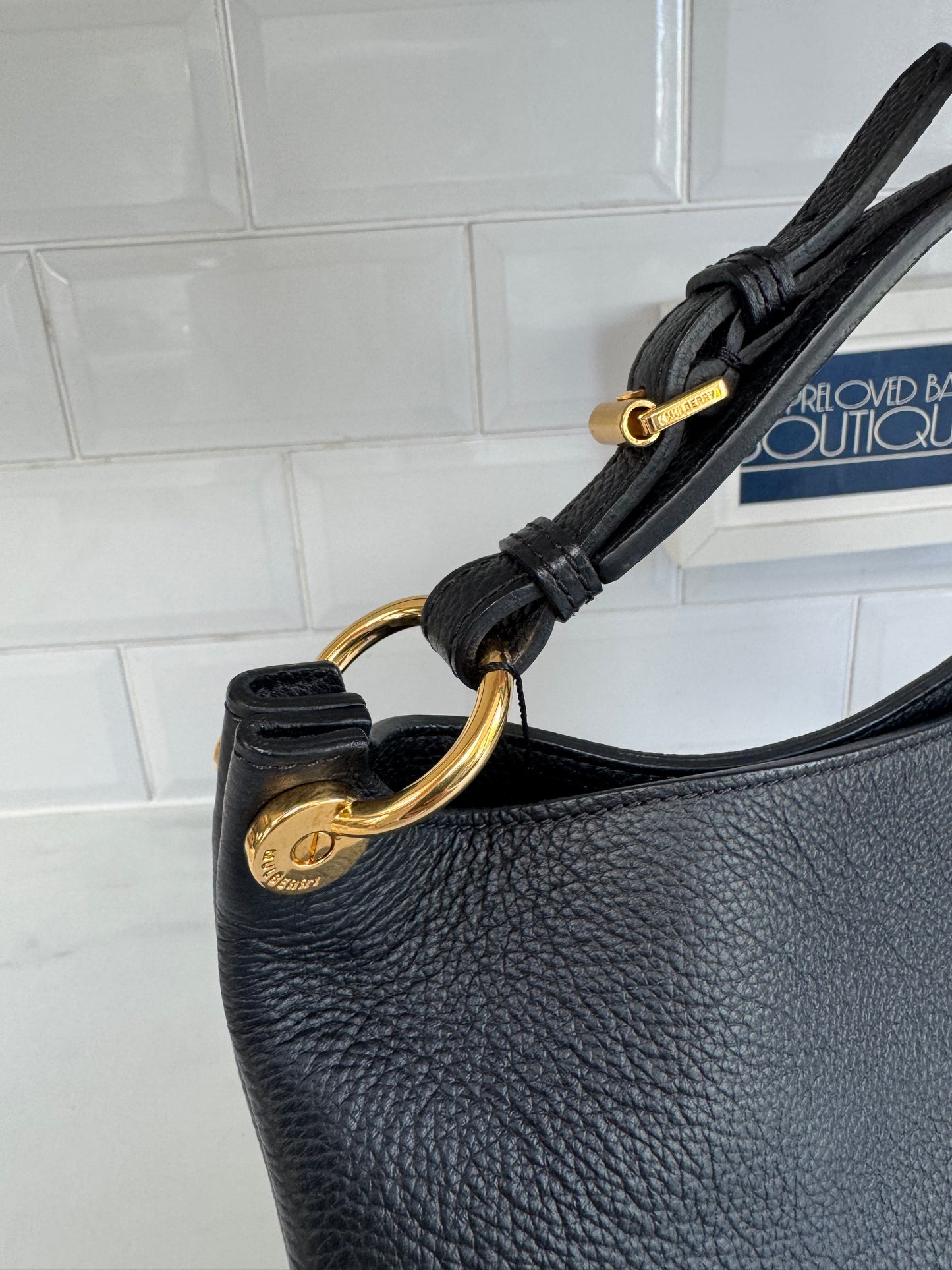 Mulberry Freya Shoulder Bag - Black