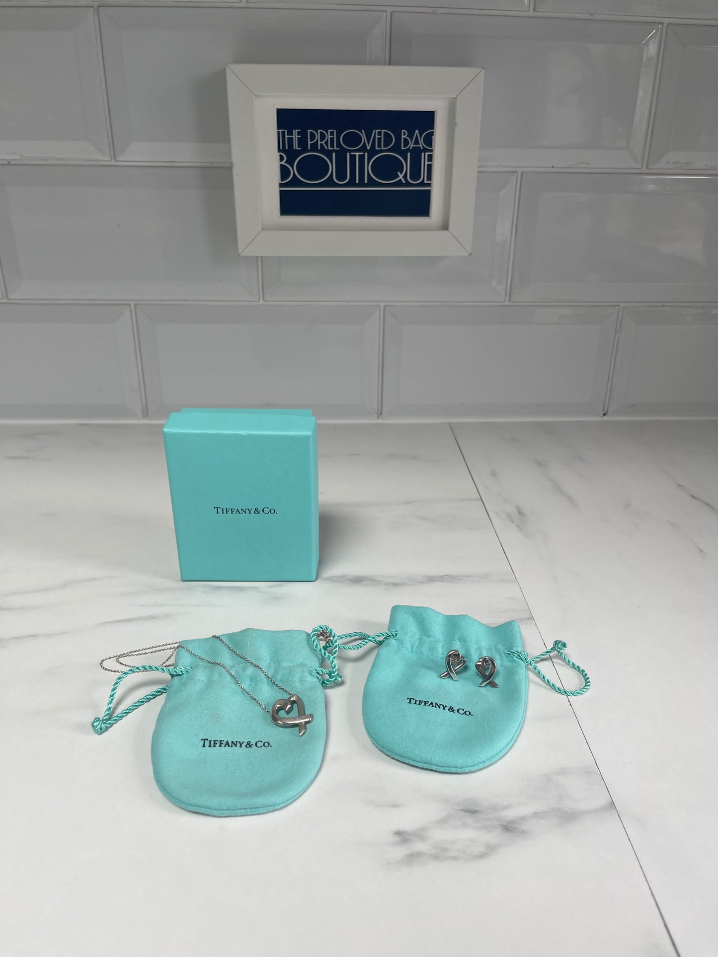 Tiffany & Co Paloma Picasso heart earrings