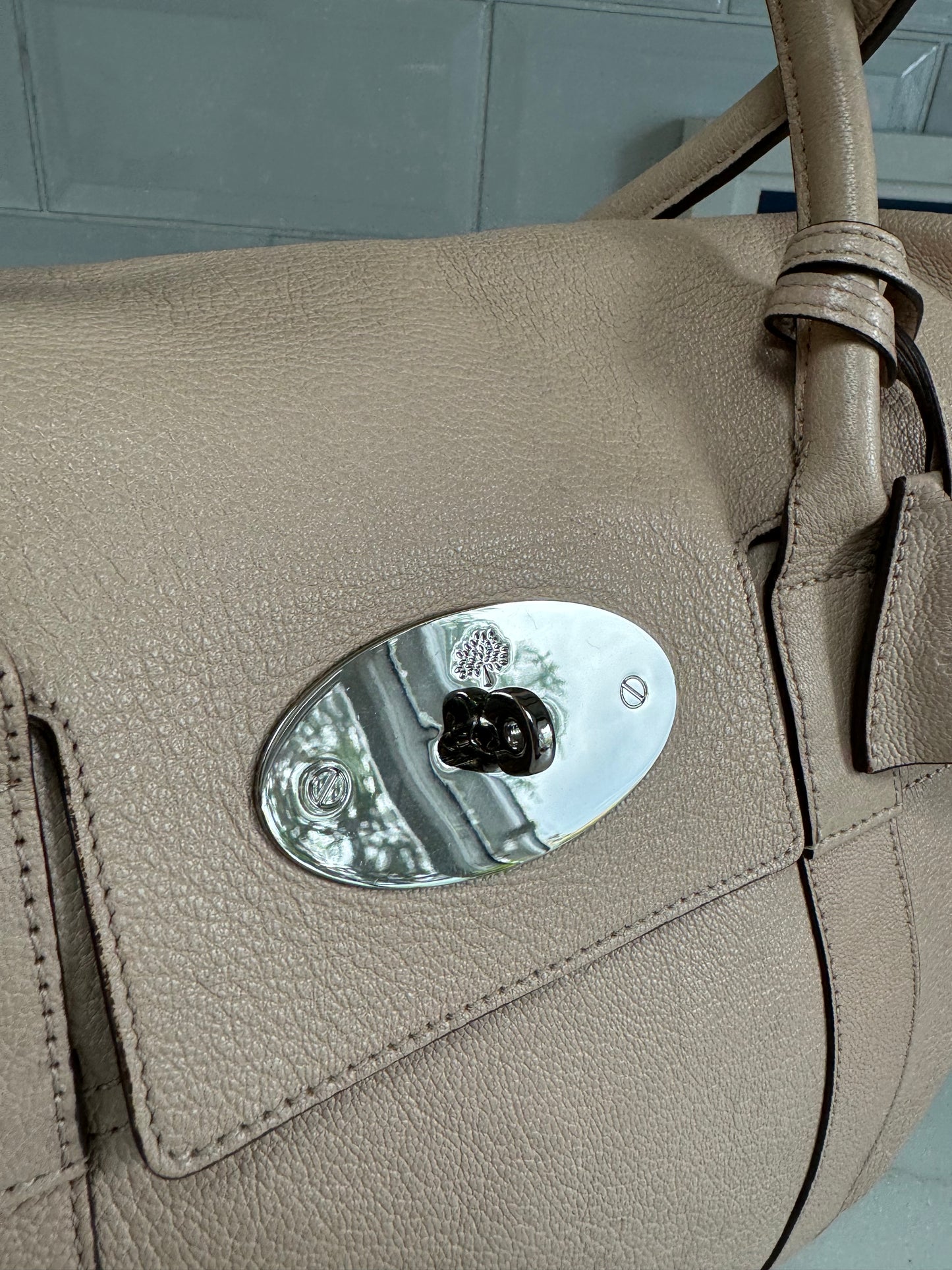 Mulberry Bayswater - putty/neutral/nude