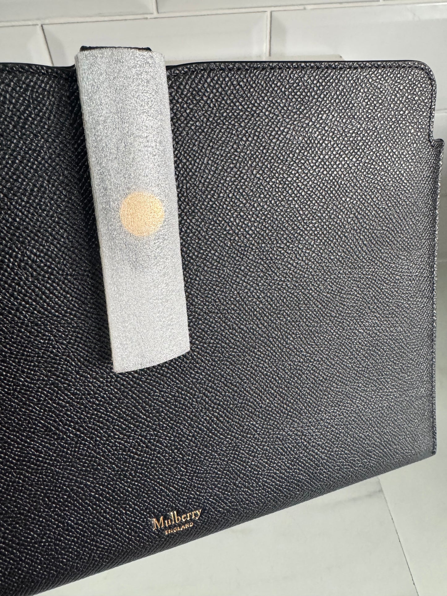 Mulberry Press Stud Tech Pouch - Black