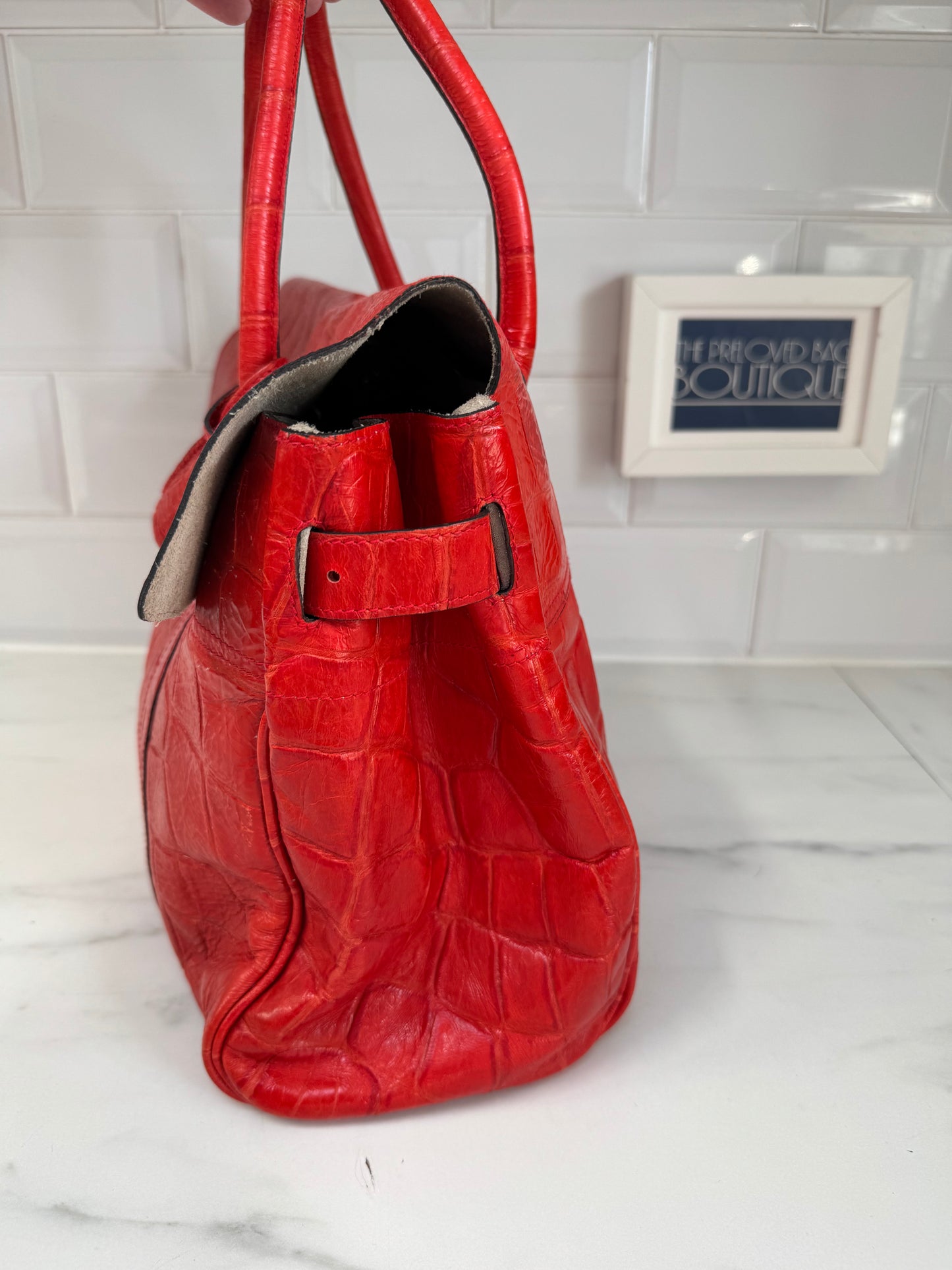 Mulberry Bayswater - Tomato Red Patent