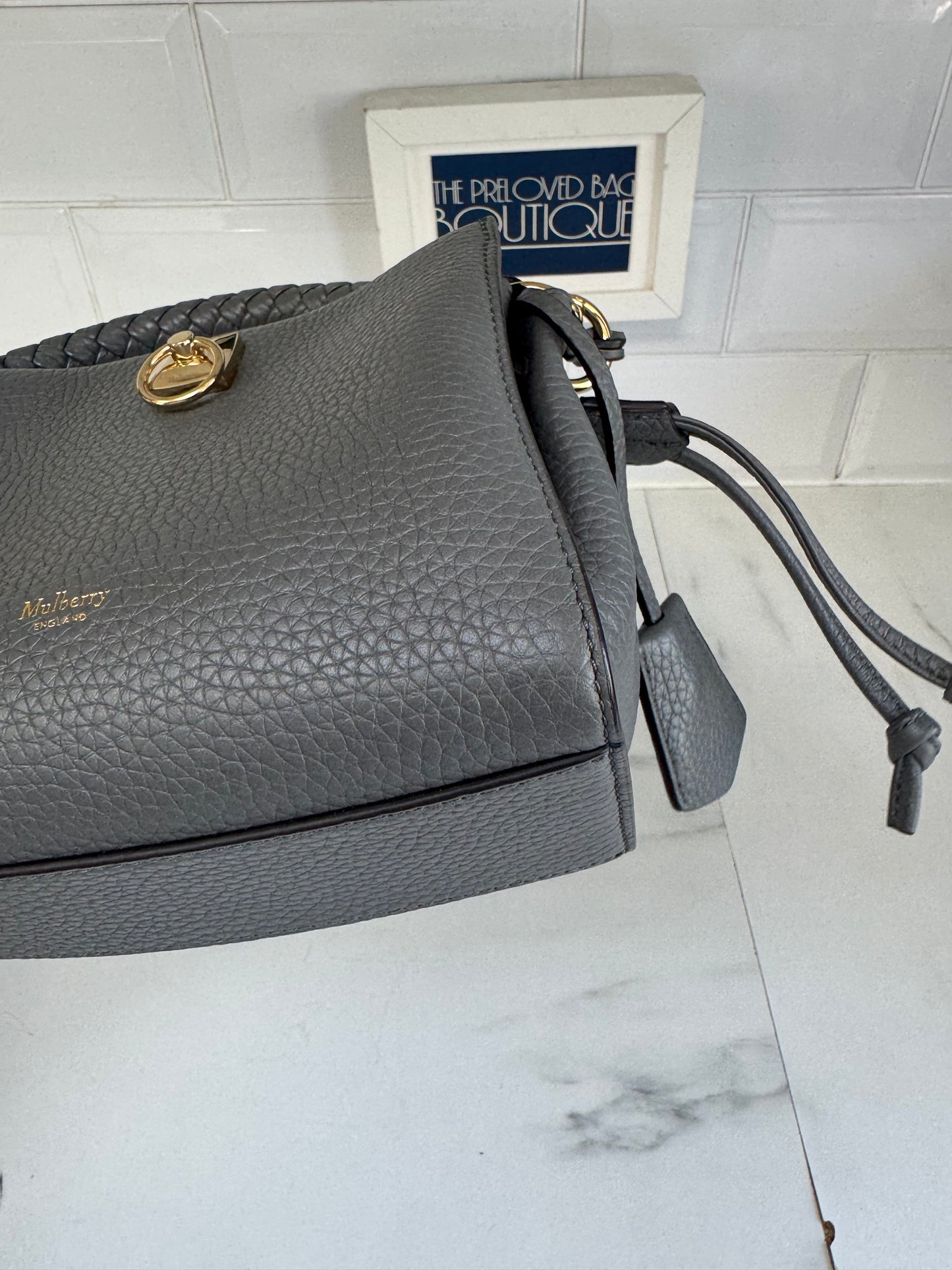 Mulberry Mini Iris - Charcoal Grey