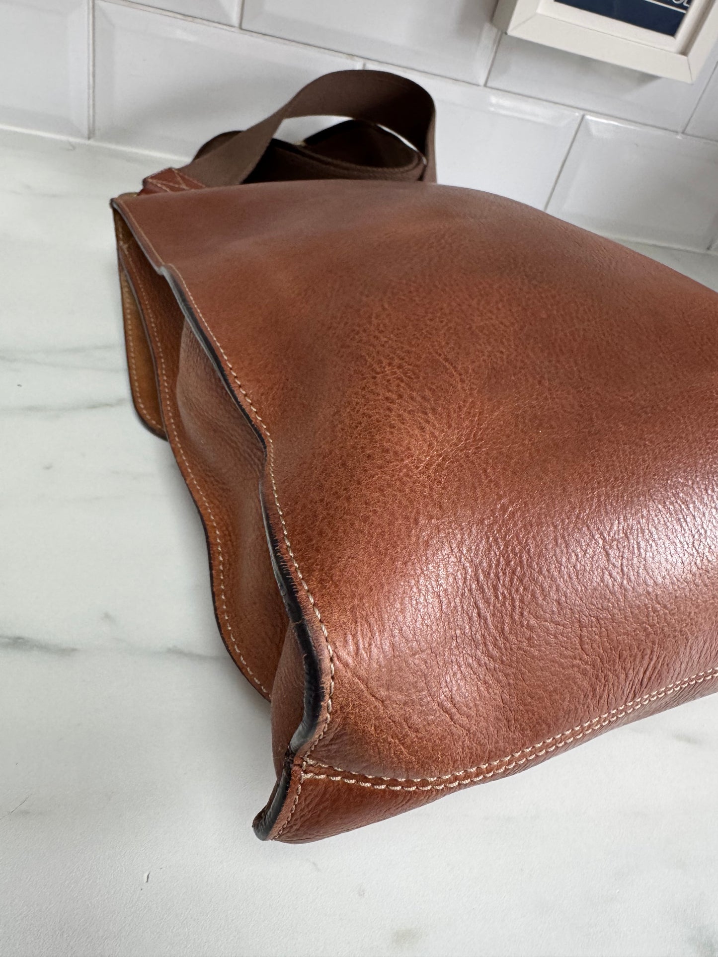 Mulberry Large Antony/Messenger -Oak