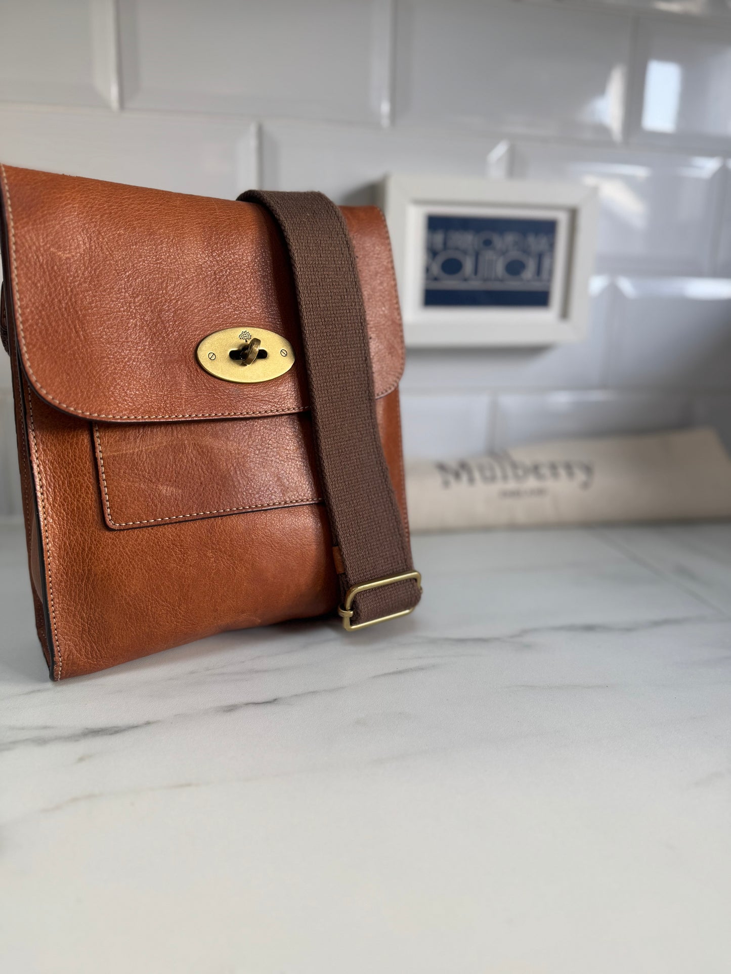 Mulberry Small Antony - Oak