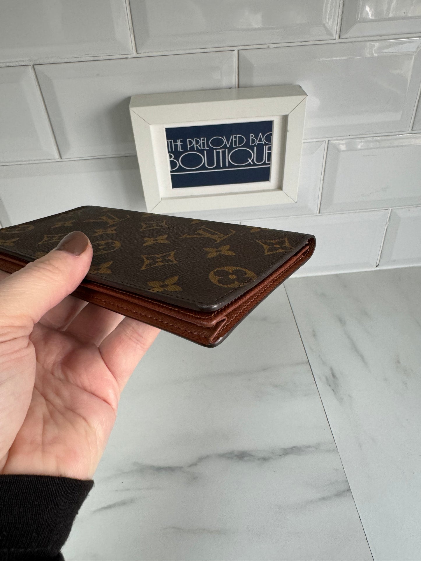 Louis Vuitton Tall Wallet - Monogram