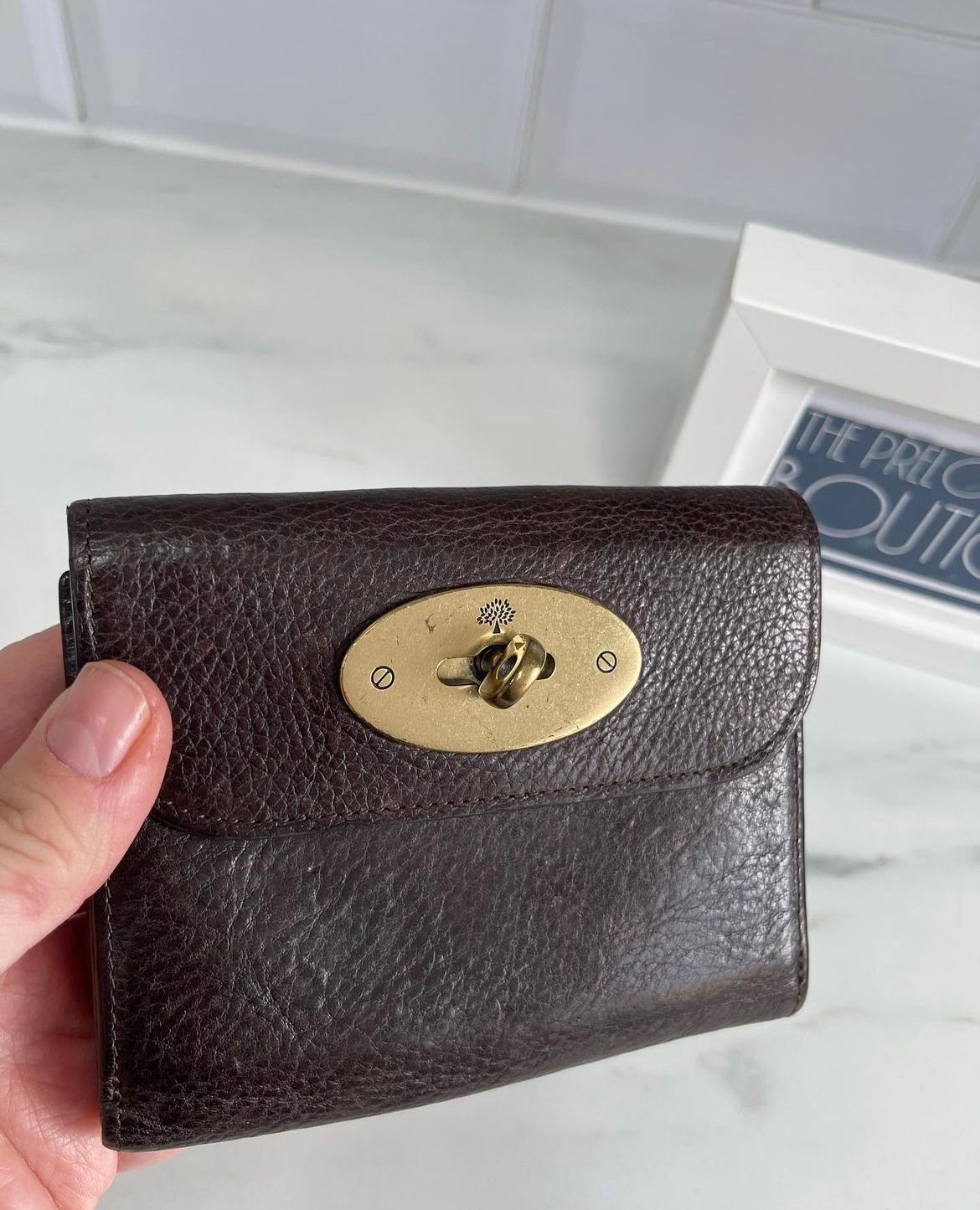 Mulberry Vintage Trifold Wallet