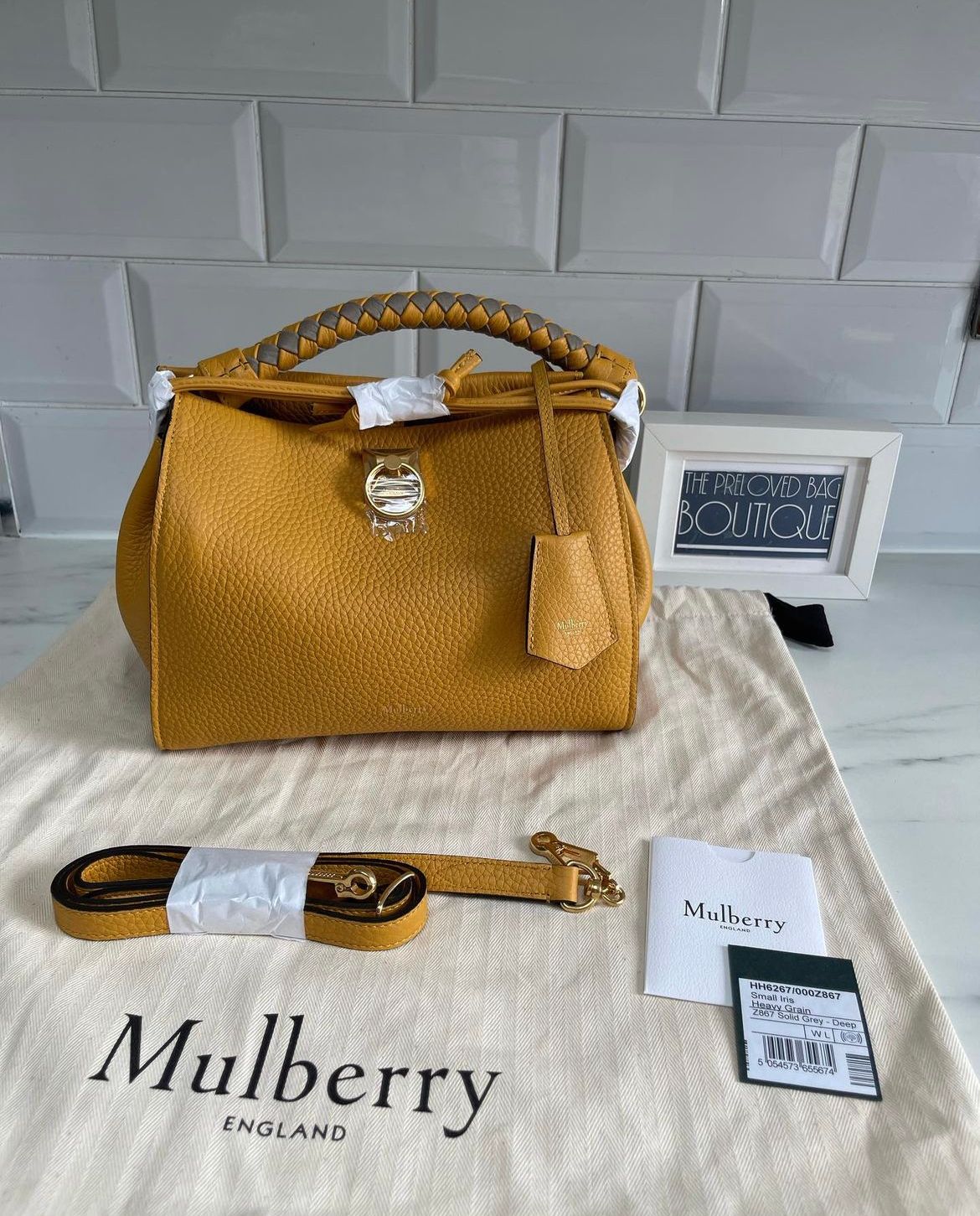 Mulberry small discount iris bag review