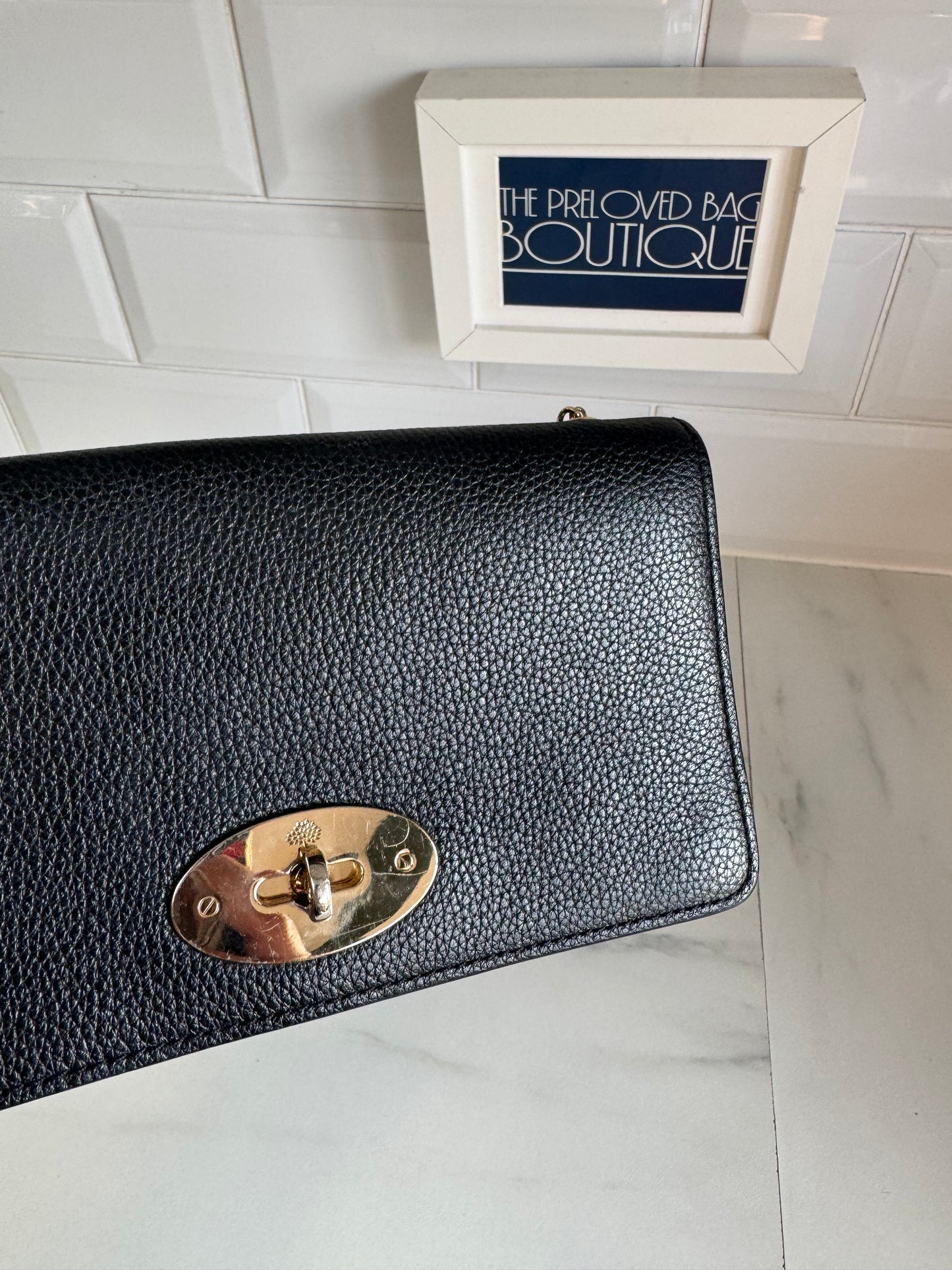 Mulberry Bayswater Clutch - Black