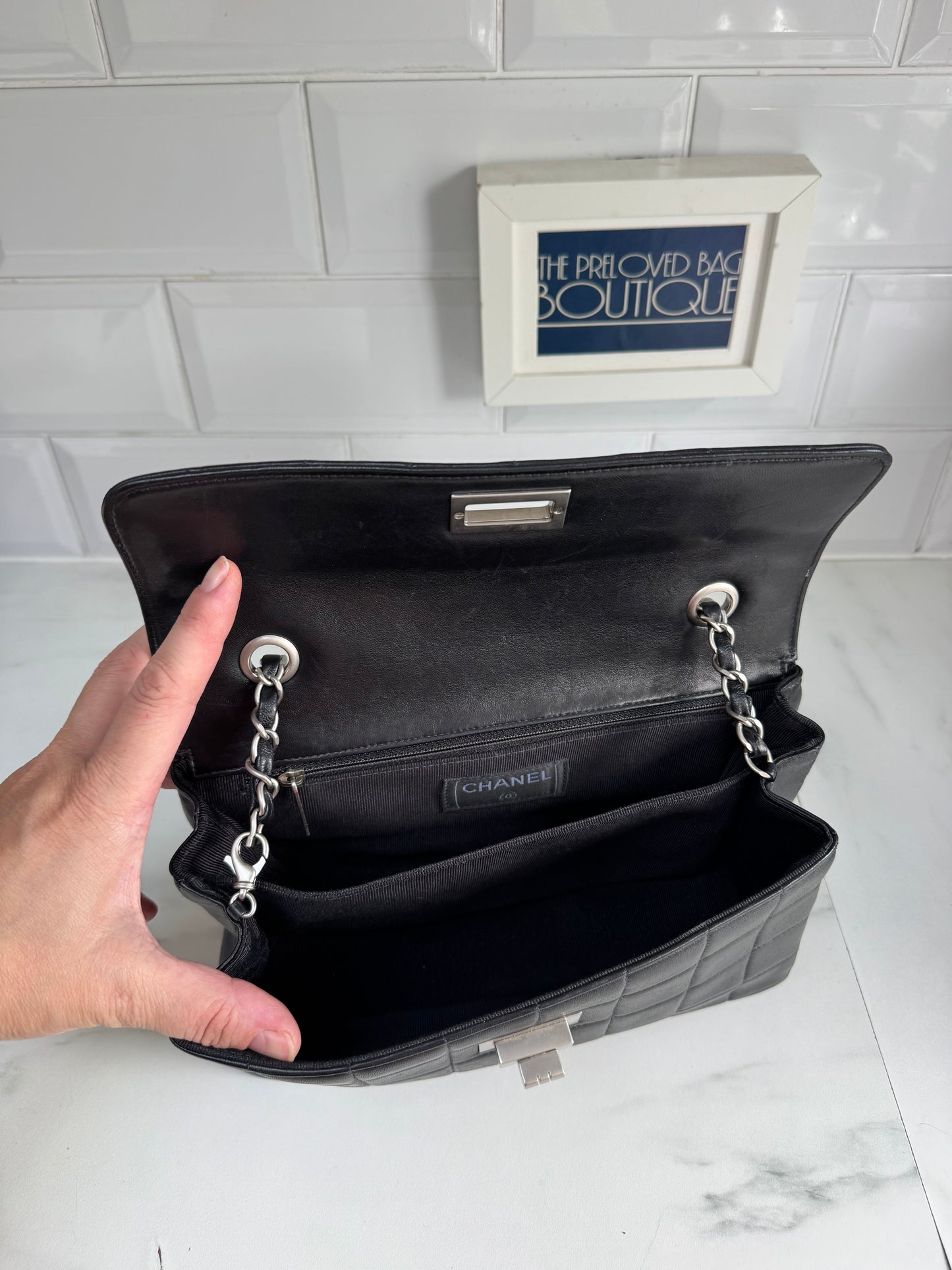 Chanel Chocolate Bar Reissue - Black