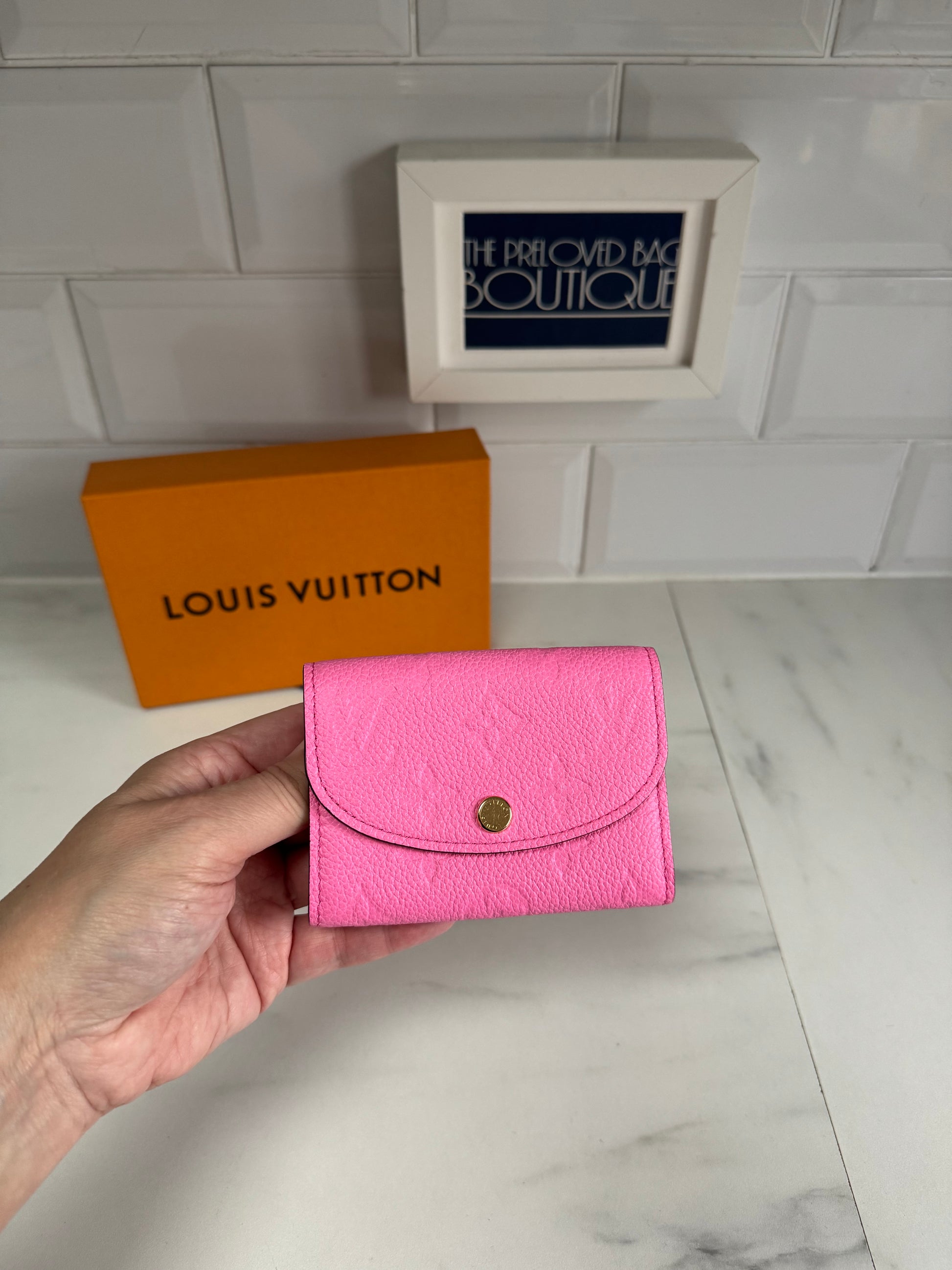 Louis Vuitton Rosalie Coin Purse Kawaii Pink – The Preloved Bag