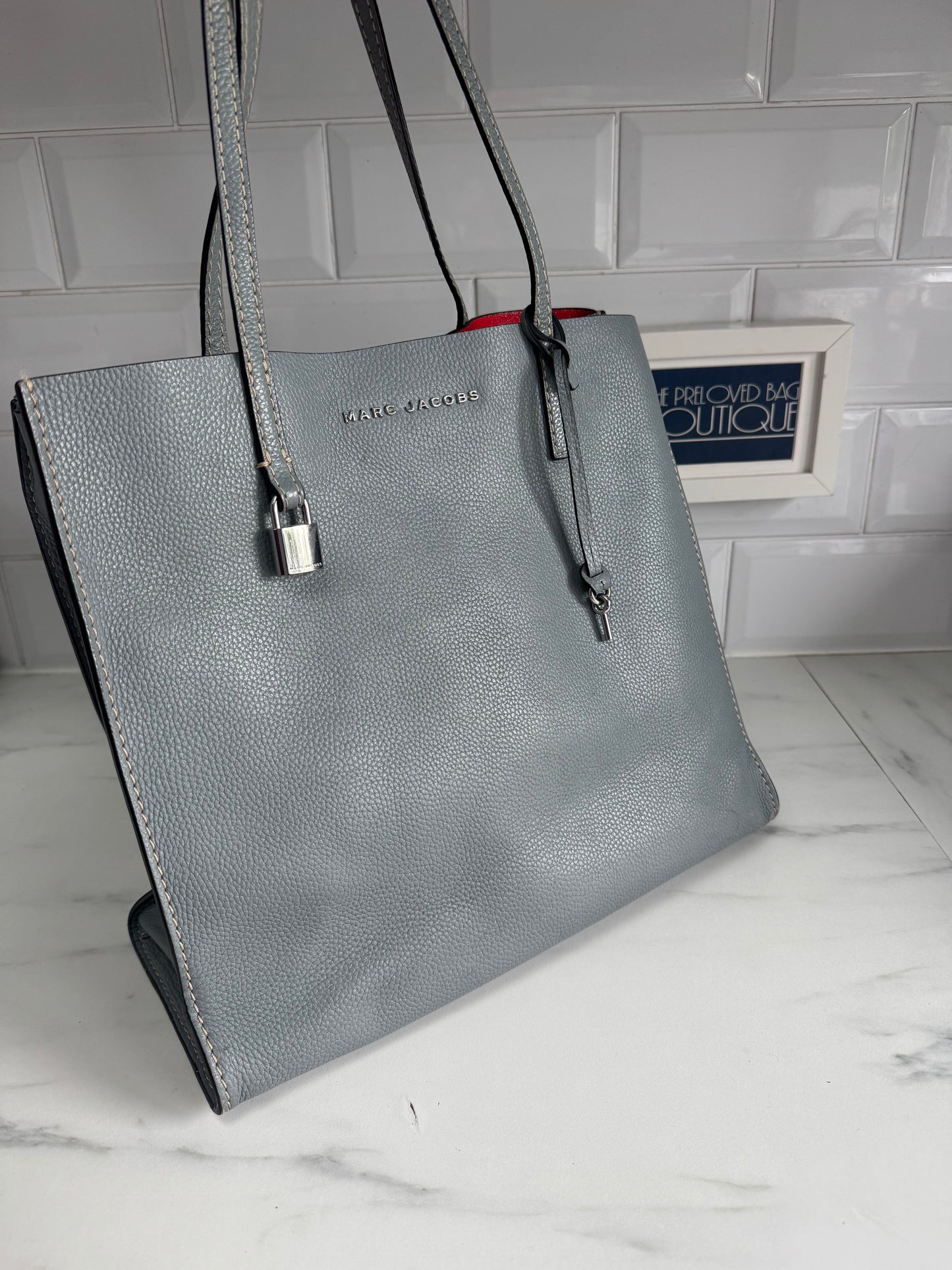 Marc Jacobs Grind Tote - Dove Grey