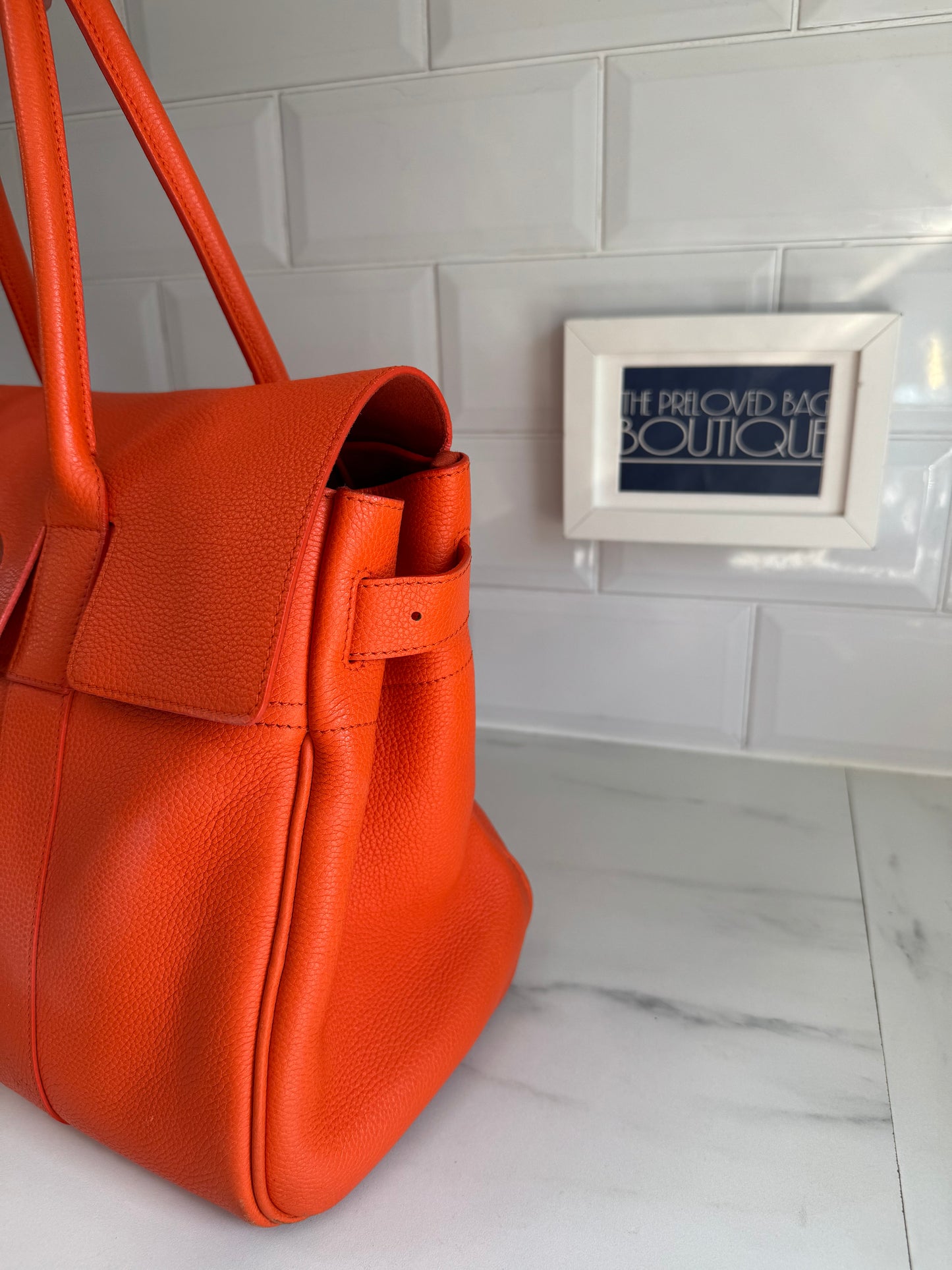 Mulberry Heritage Bayswater - Mandarin Orange
