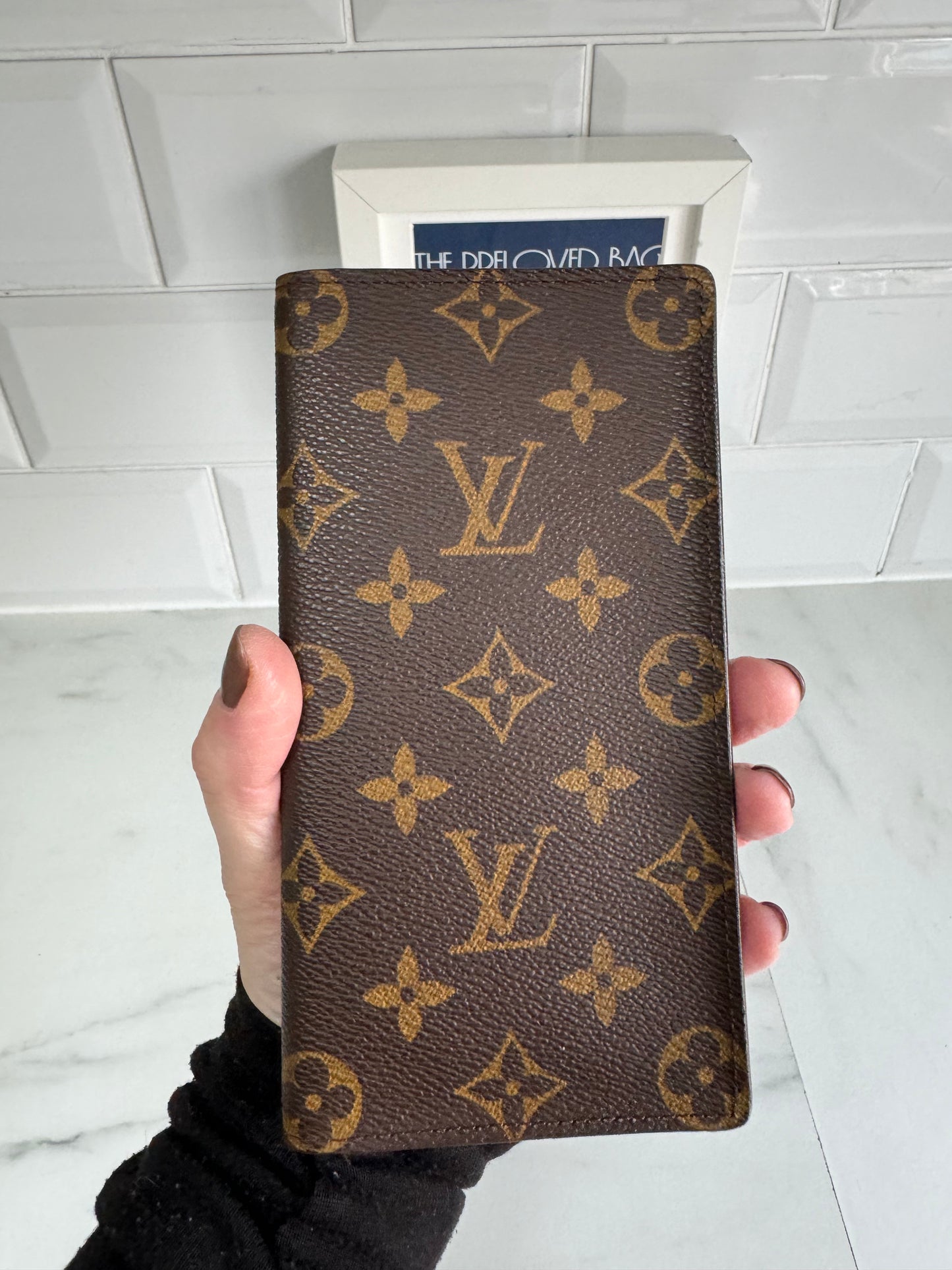 Louis Vuitton Tall Wallet - Monogram