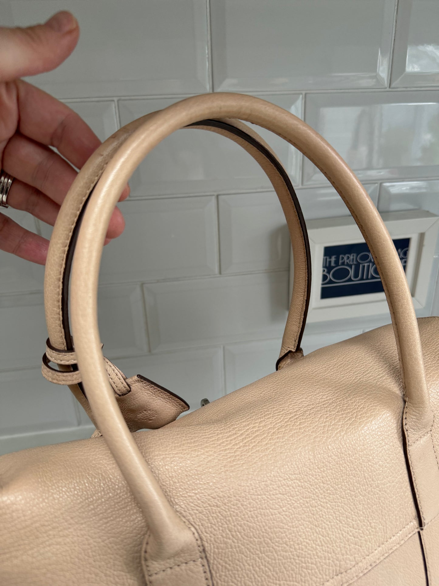 Mulberry Bayswater - putty/neutral/nude