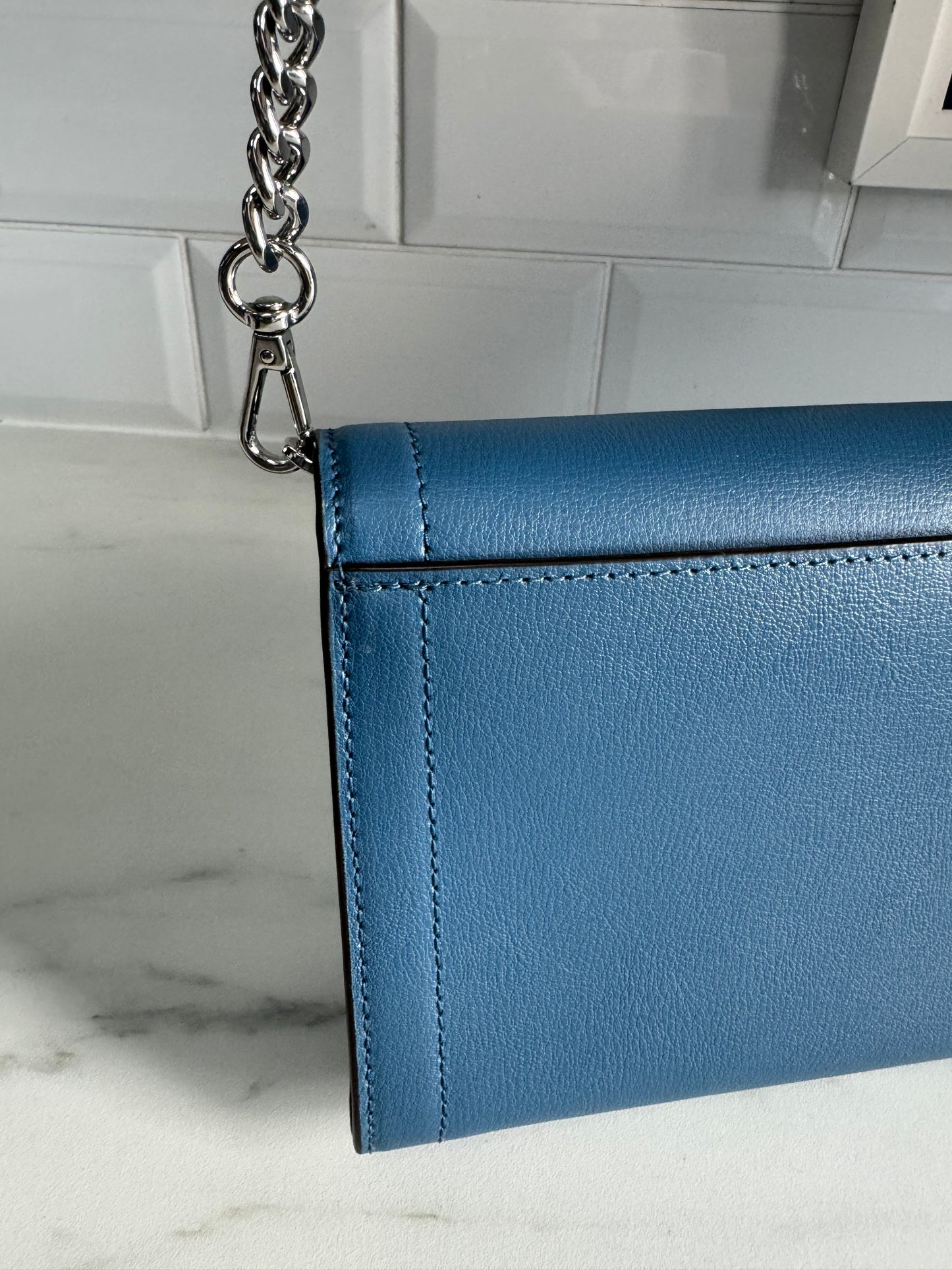 Michael Kors Kinsley WOC - Denim Blue