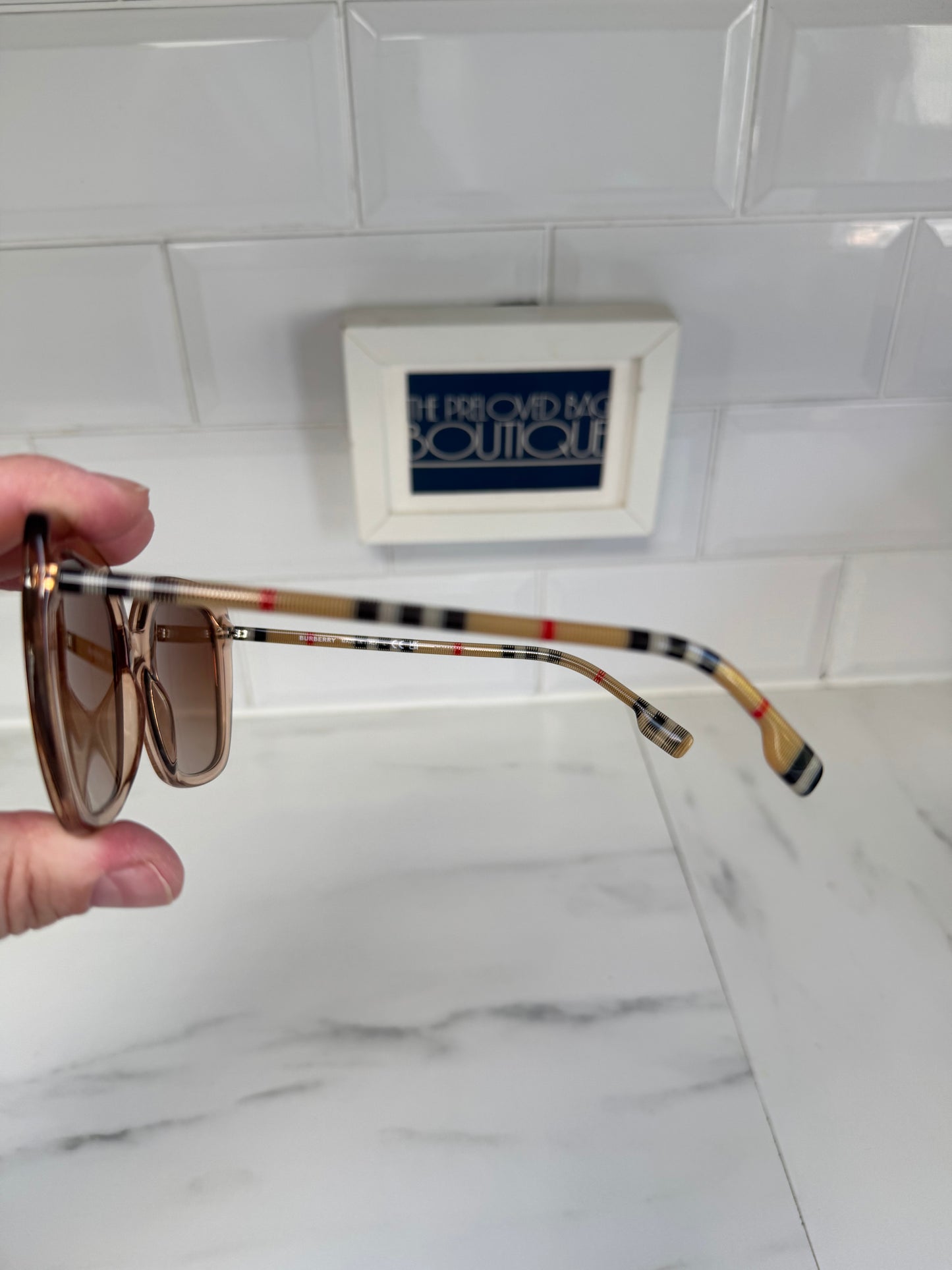 Burberry Sunglasses - Brown and pink