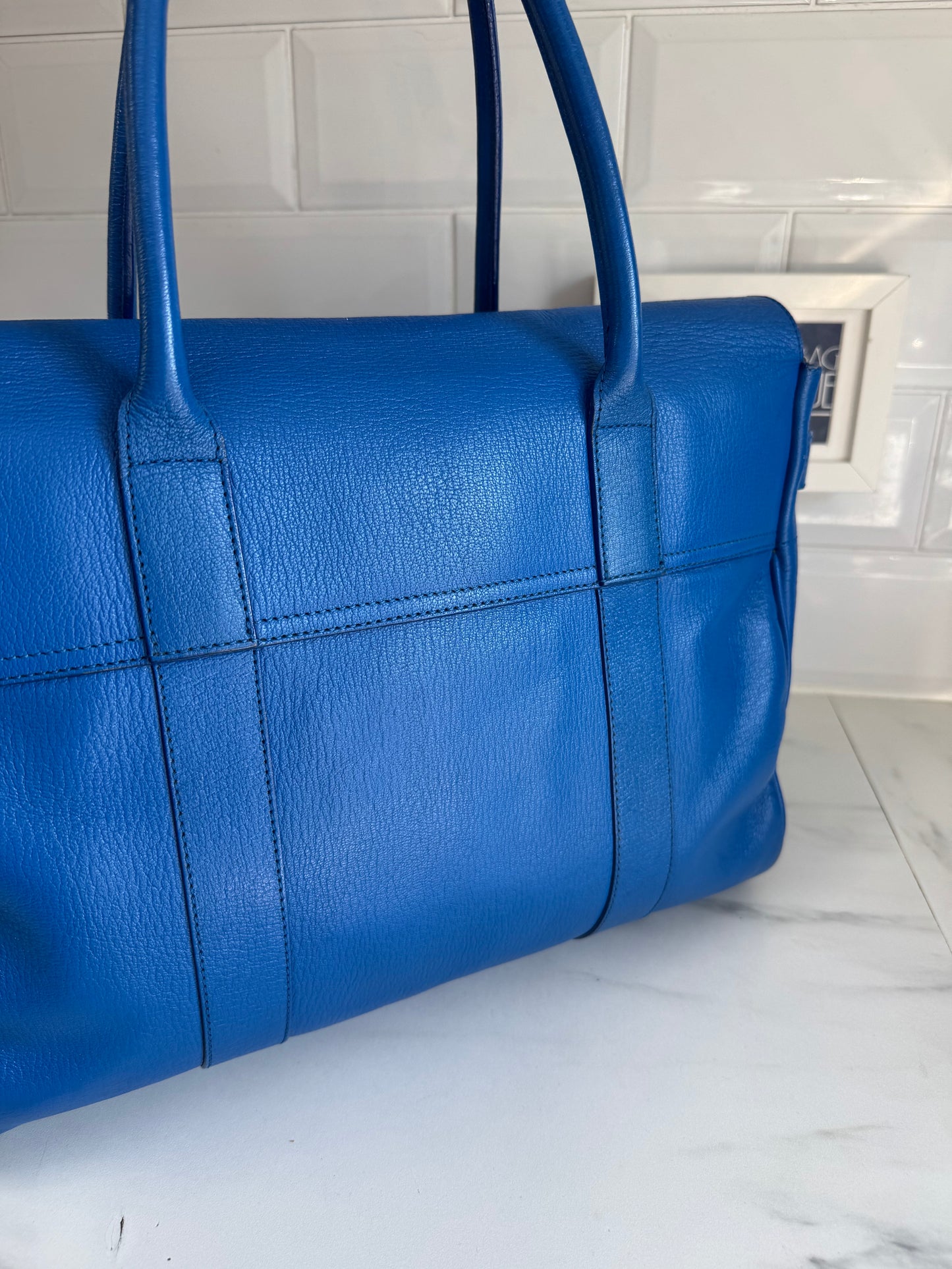 Mulberry Heritage Bayswater - Electric Blue