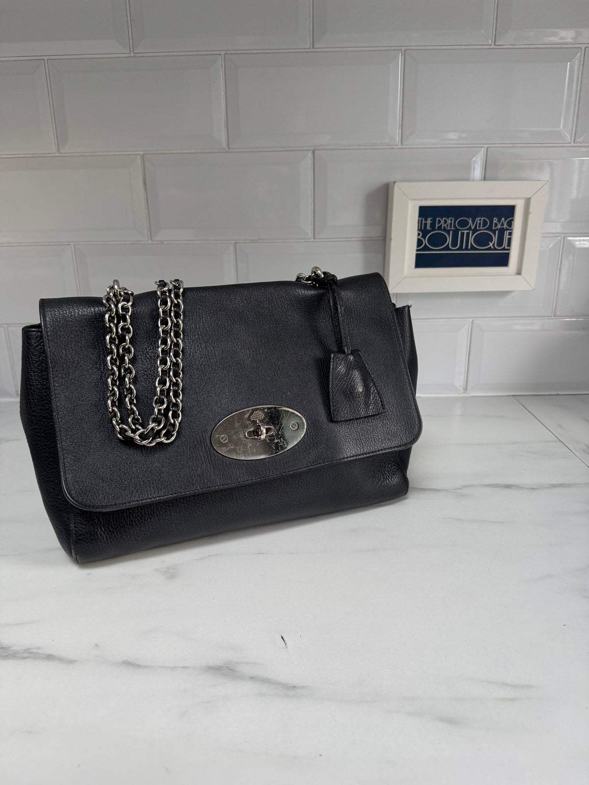 Mulberry Medium Lily - Black
