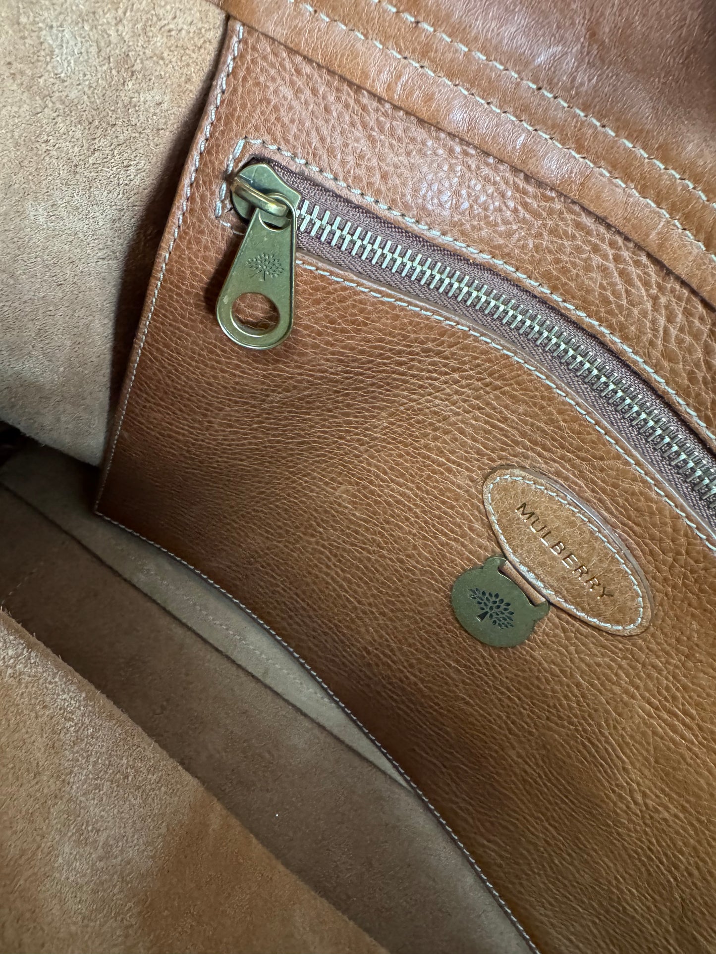 Mulberry Bayswater Open Top Tote - Oak