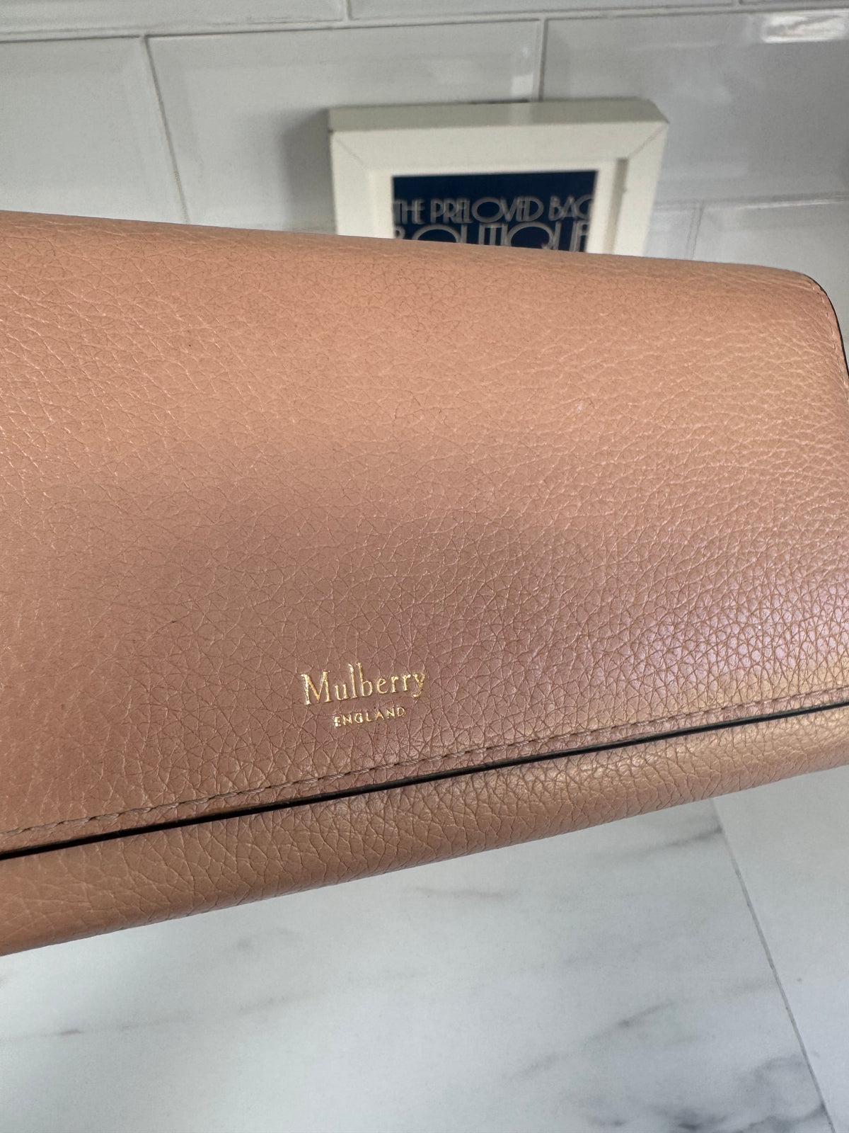 Mulberry Continental Wallet - Rosewater