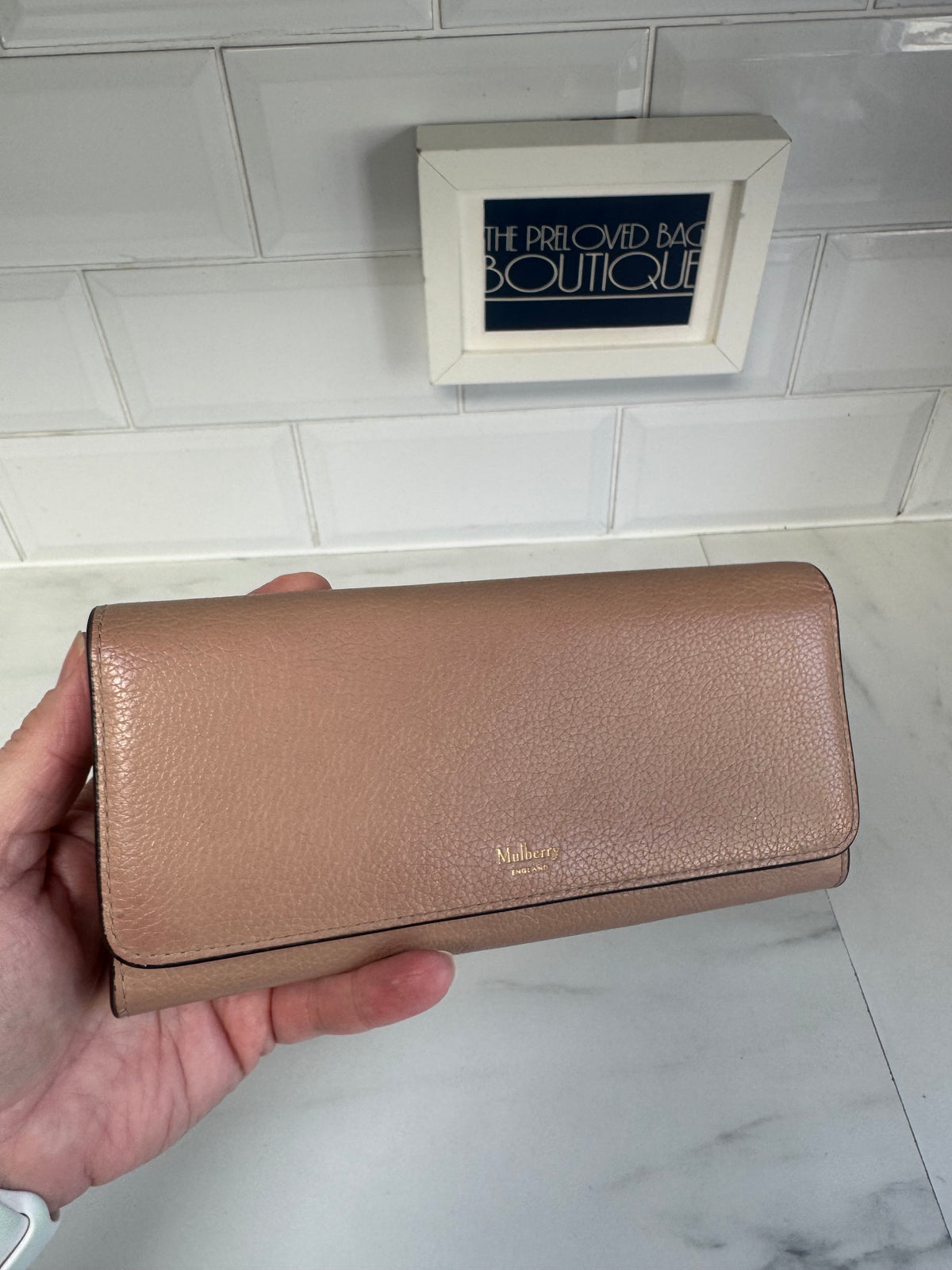 Mulberry Continental Wallet - Rosewater