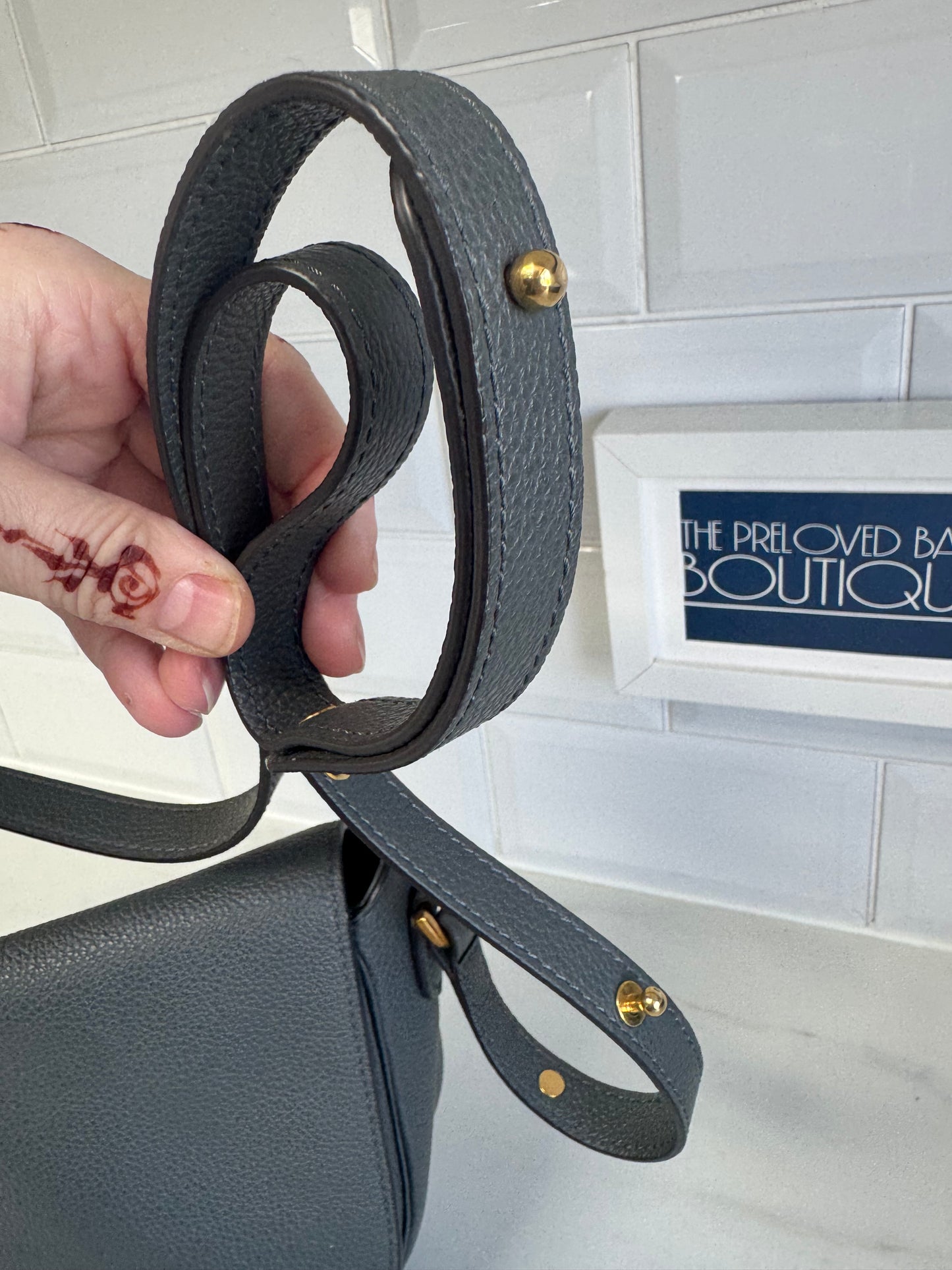 Mulberry Small Tessie Satchel - Grey