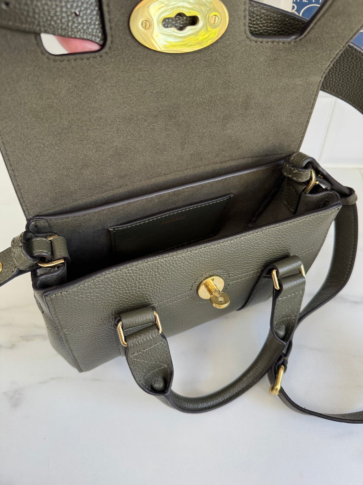 Mulberry Bayswater - Juniper Green