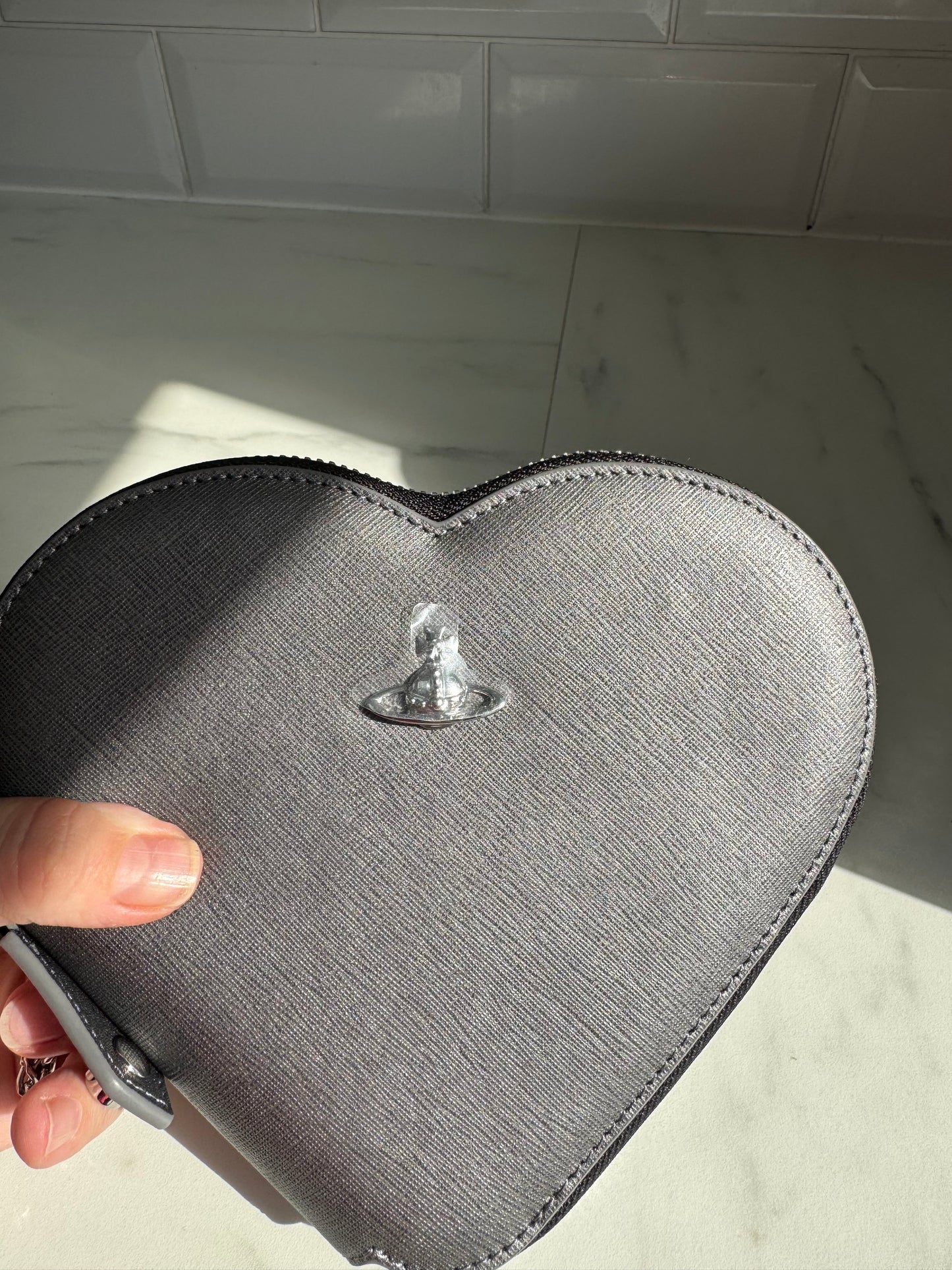 Vivienne Westwood Heart Bag - Anthracite Grey