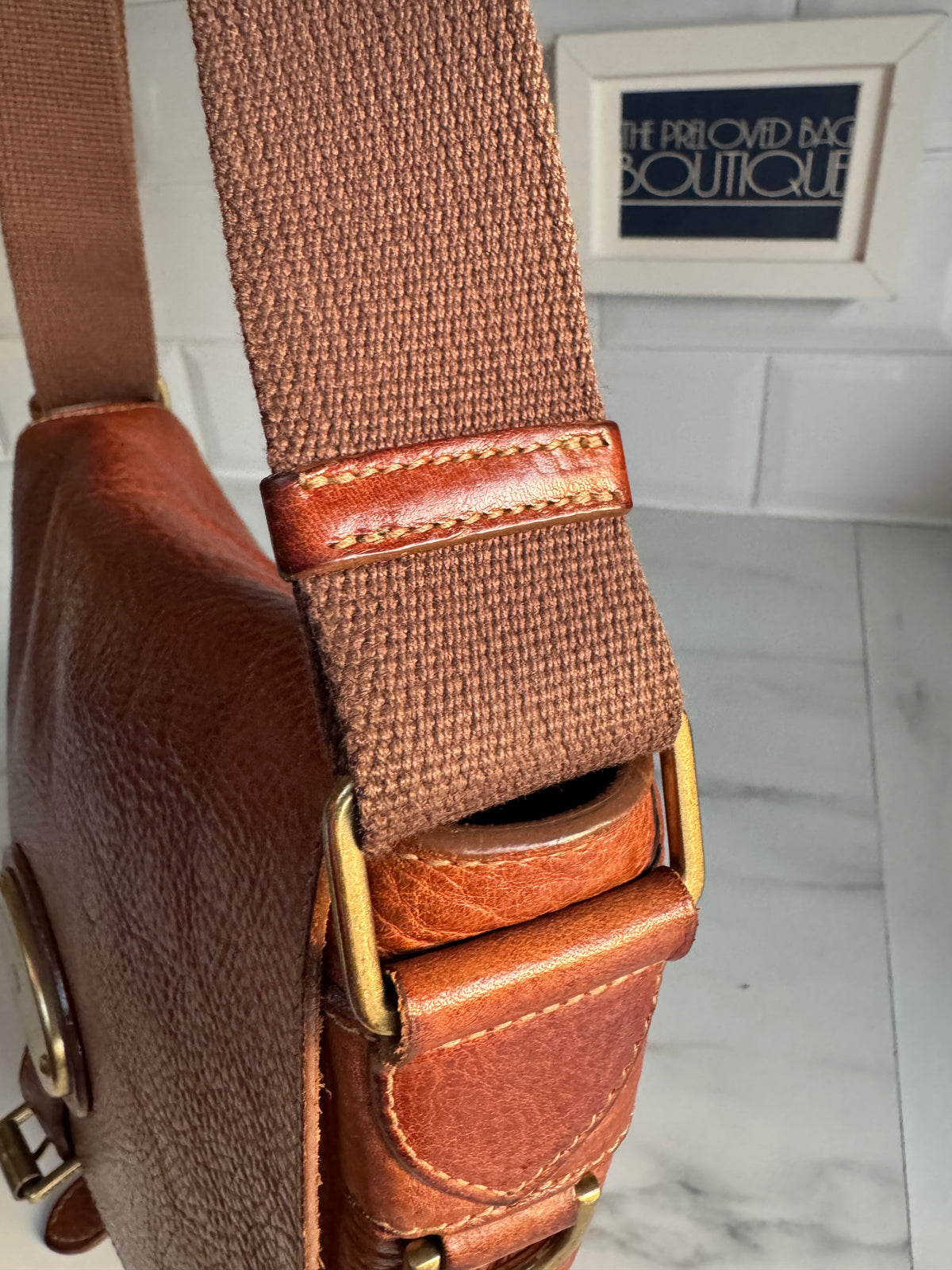 Mulberry Bonnie Satchel - Oak