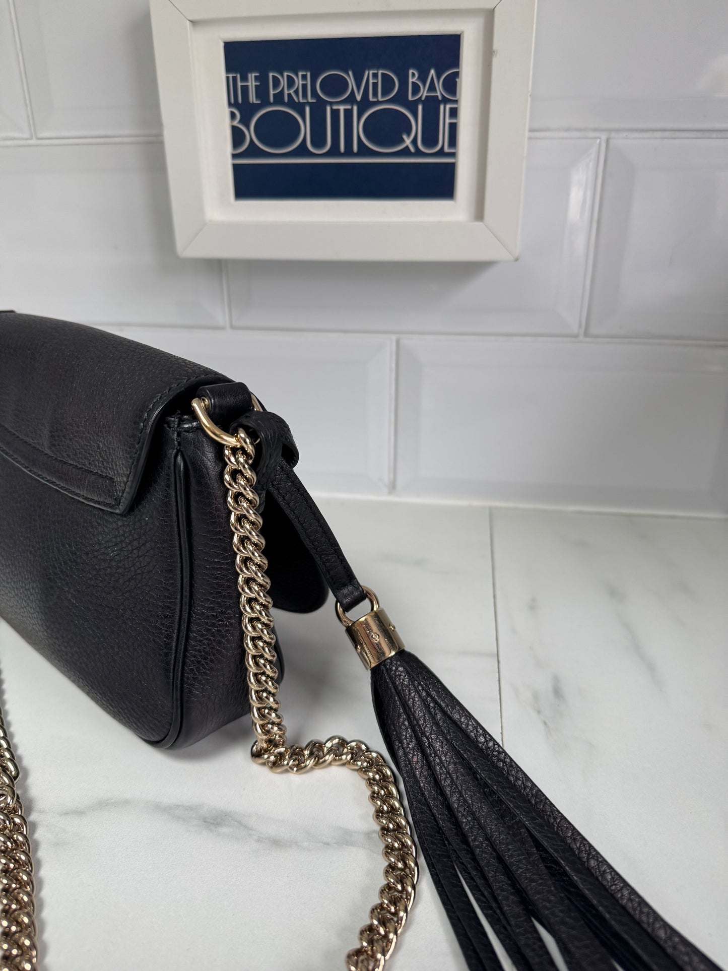 Gucci Small Soho Flap - Black
